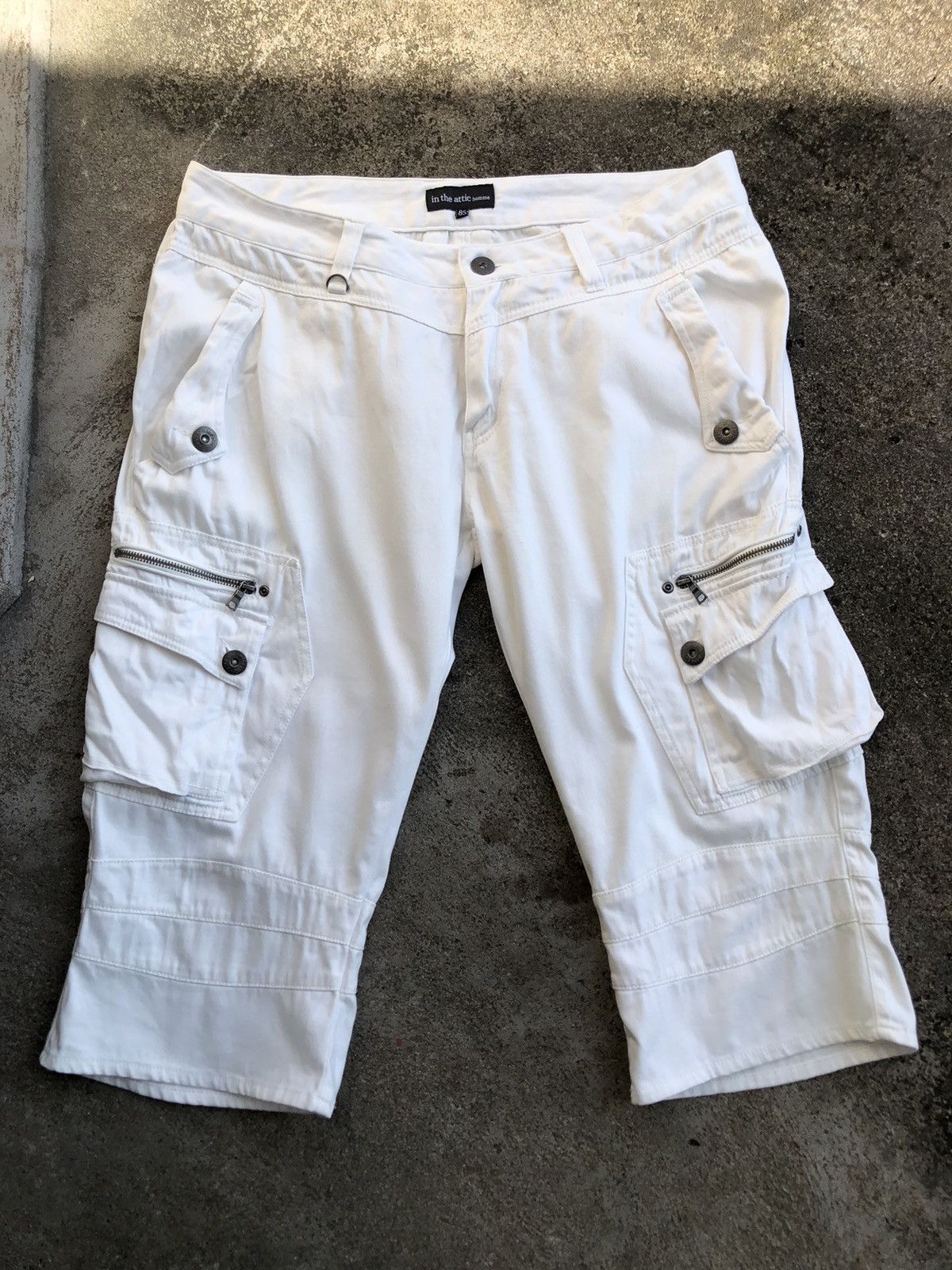 In The Attic In The Attic Homme Punk Bike Pants Bondage Cargo Multipocket Size US 36 / EU 52 - 1 Thumbnail
