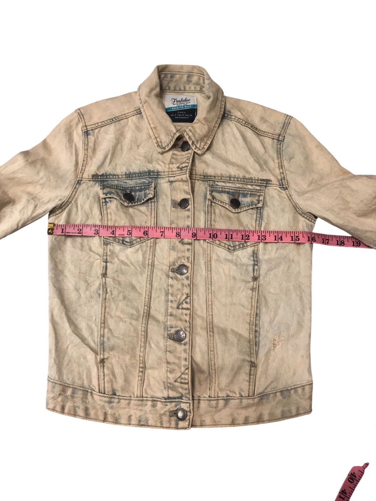 Japanese Brand × Zara Zara denim jacket Size XS / US 0-2 / IT 36-38 - 11 Thumbnail