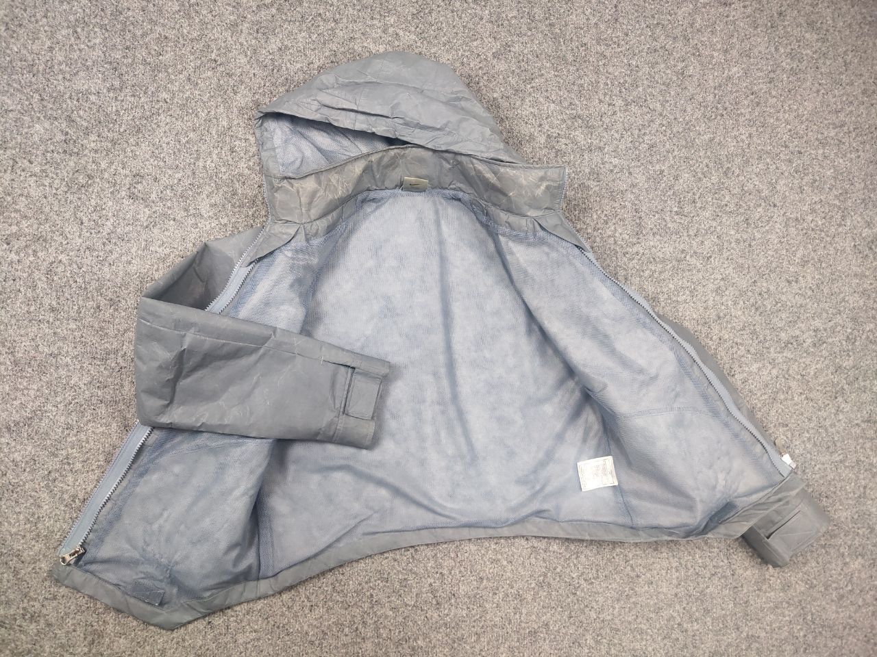 Nike Rare Vintage 00's Nike polyurethane Hooded Zip Jacket + Vest Size S / US 4 / IT 40 - 25 Thumbnail