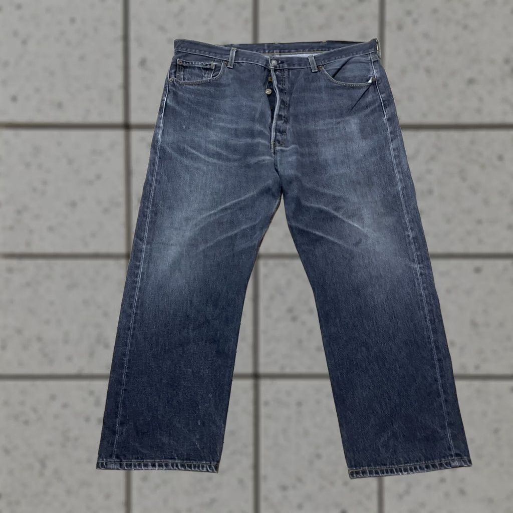 Levi's VINTAGE Levi's Jeans 501XX Denim 501 XX Men 42 Regular Black Gray Y2K Streetwear Skate Size US 42 / EU 58 - 1 Thumbnail