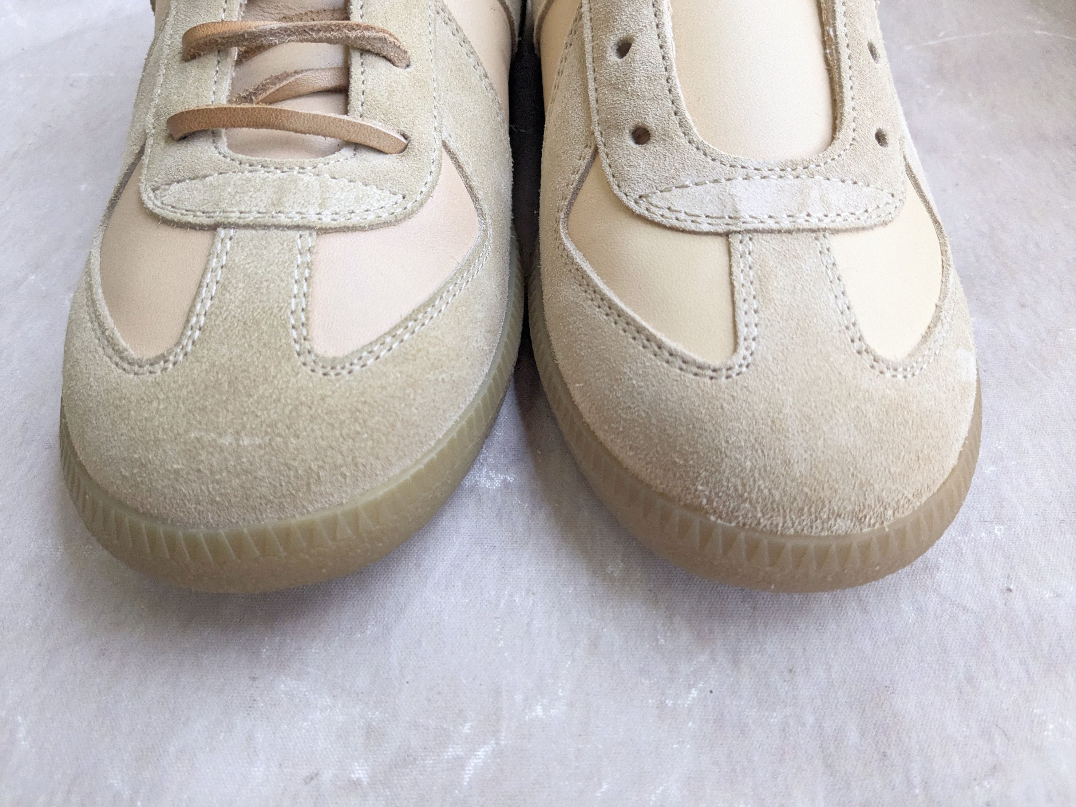 Maison Margiela Maison Margiela GAT Replica 7 40 Tan Suede Leather Size US 7 / EU 40 - 4 Thumbnail