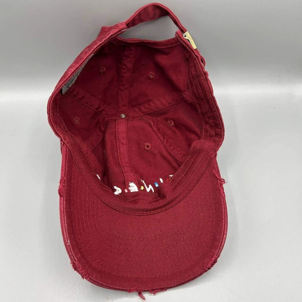 Other Finesse Dad Hat Kbethos Fashion Strap Back Distressed Cotton Size ONE SIZE - 2 Thumbnail