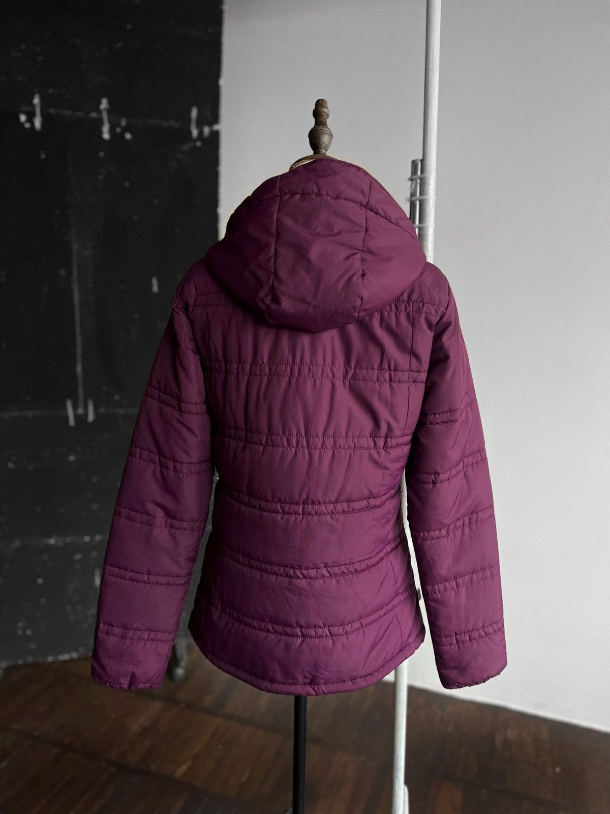 Umbro Umbro Womens Purple Long Sleeve Hooded Jacket Full Zip Size M / US 6-8 / IT 42-44 - 3 Thumbnail