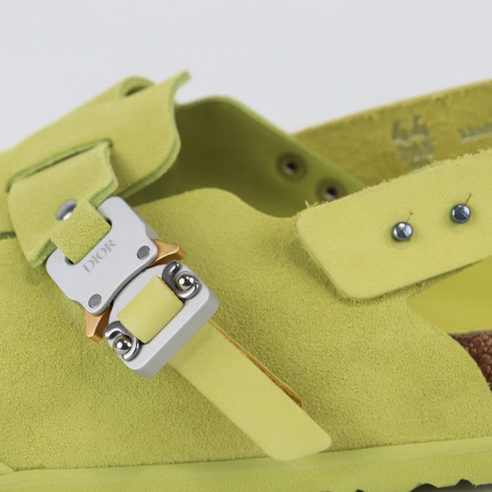 Birkenstock × Dior o1rshd1 Q:2 / M-Tokio Slipper Sandal in Kiwi Size US 11 / EU 44 - 7 Thumbnail