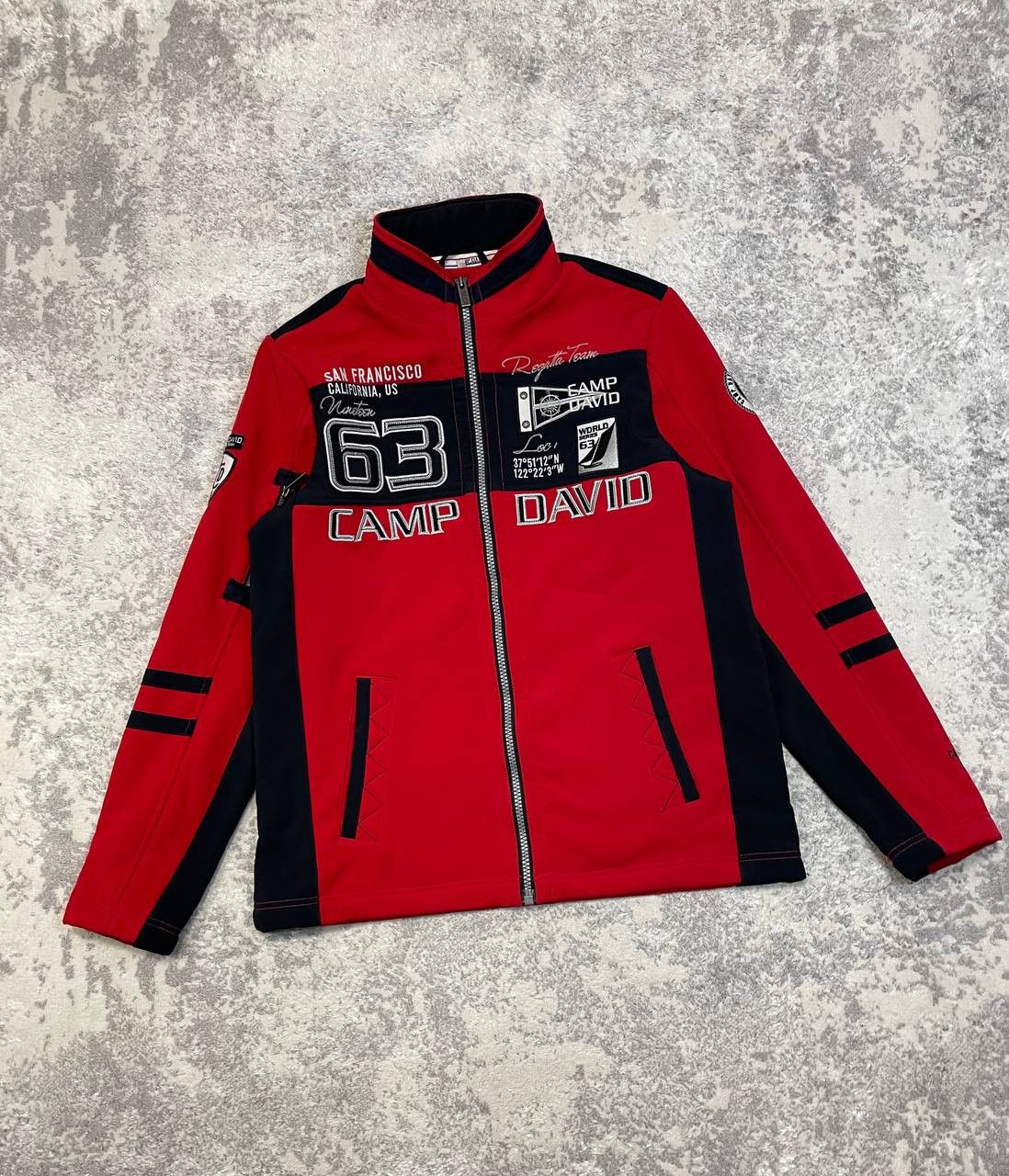 Camp David Camp David Jacket Red Regatta Team Word Series California Size US L / EU 52-54 / 3 - 2 Thumbnail