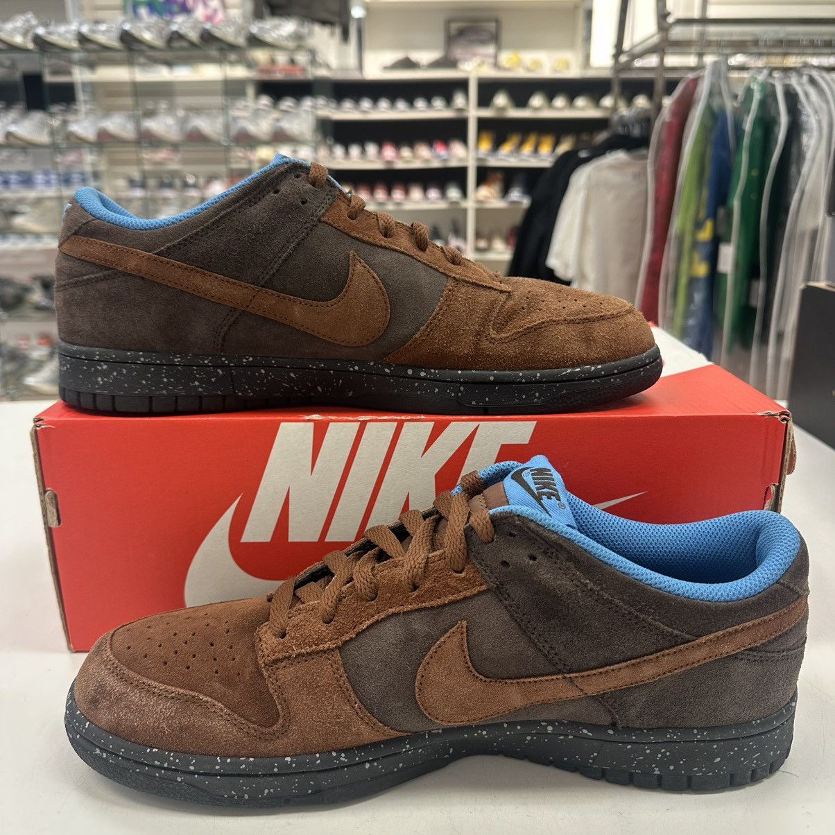 Nike Size 11- Nike Dunk Low CL Baroque Rustic Brown 304714-228 Size US 11 / EU 44 - 2 Thumbnail