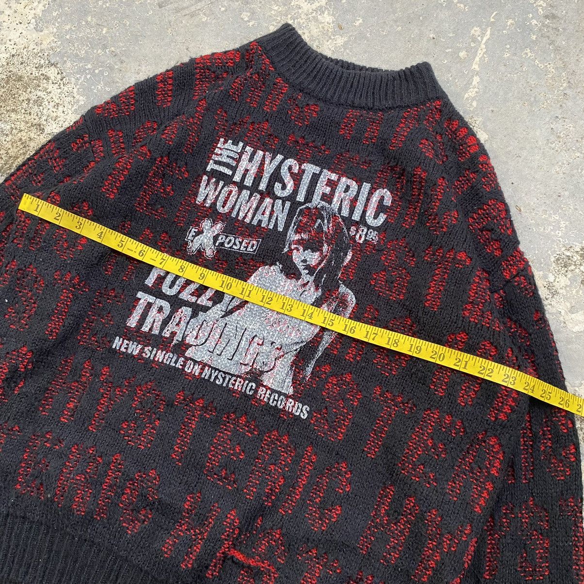 Hysteric Glamour hysteric glamour monogram knitwear sweatshirt Size US L / EU 52-54 / 3 - 20 Thumbnail