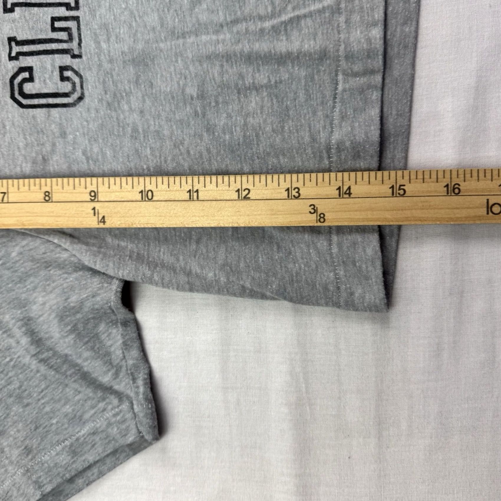 Vintage VINTAGE Property Of Clemson Cropped T Shirt Womens S Gray 80s USA Shirt Womens S Size S / US 4 / IT 40 - 5 Thumbnail