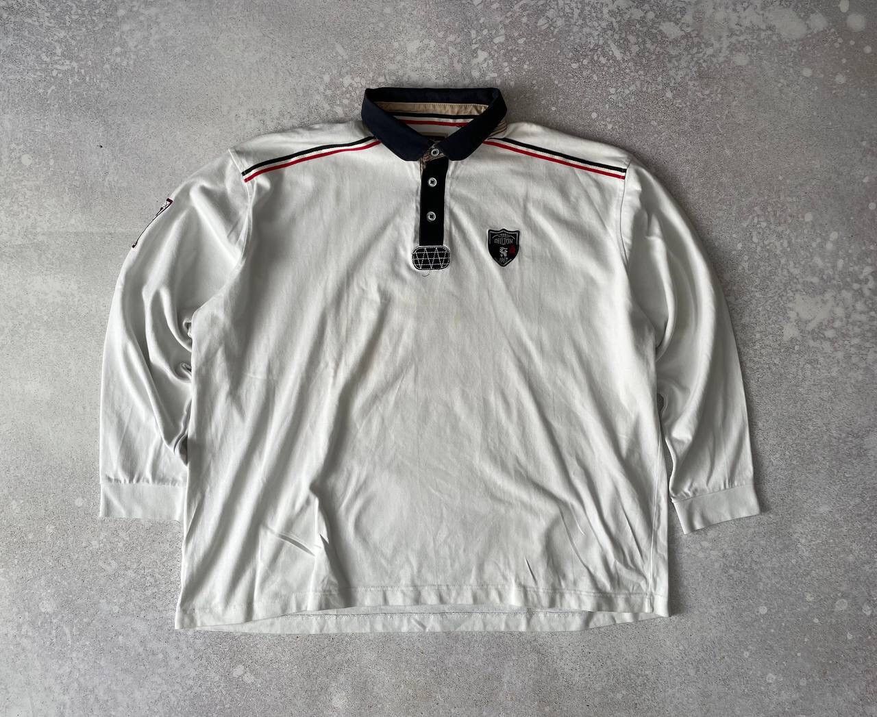 Vintage Vintage Shilton Team France #7 Rugby Long Sleeve Big Logo Size US XL / EU 56 / 4 - 5 Thumbnail
