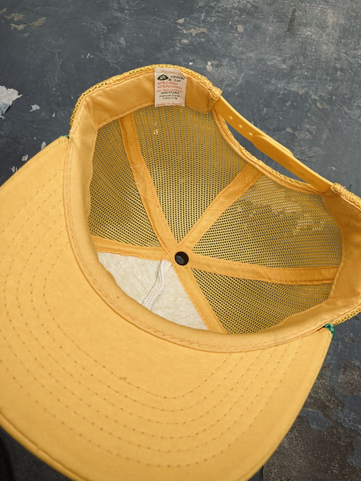 Other Vintage 80s Stew Leonards Mesh Trucker Hat Size ONE SIZE - 7 Thumbnail