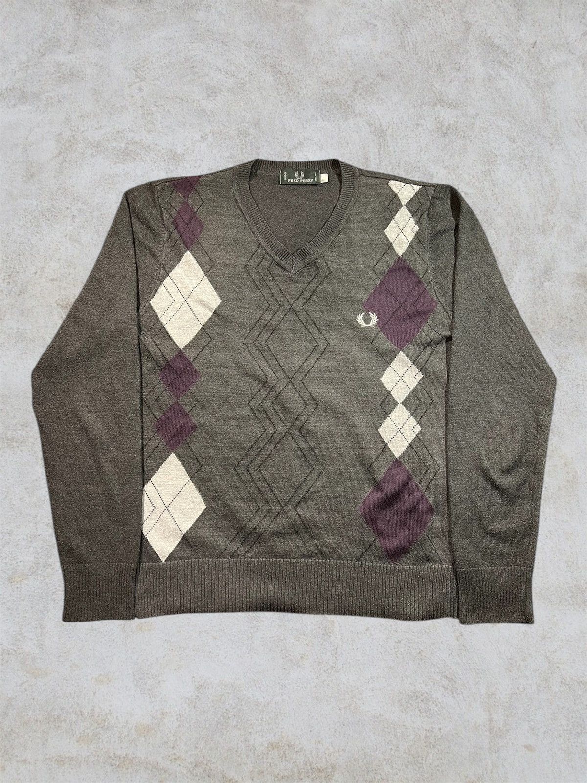 Fred Perry Fred Perry Sweater Size US L / EU 52-54 / 3 - 1 Thumbnail