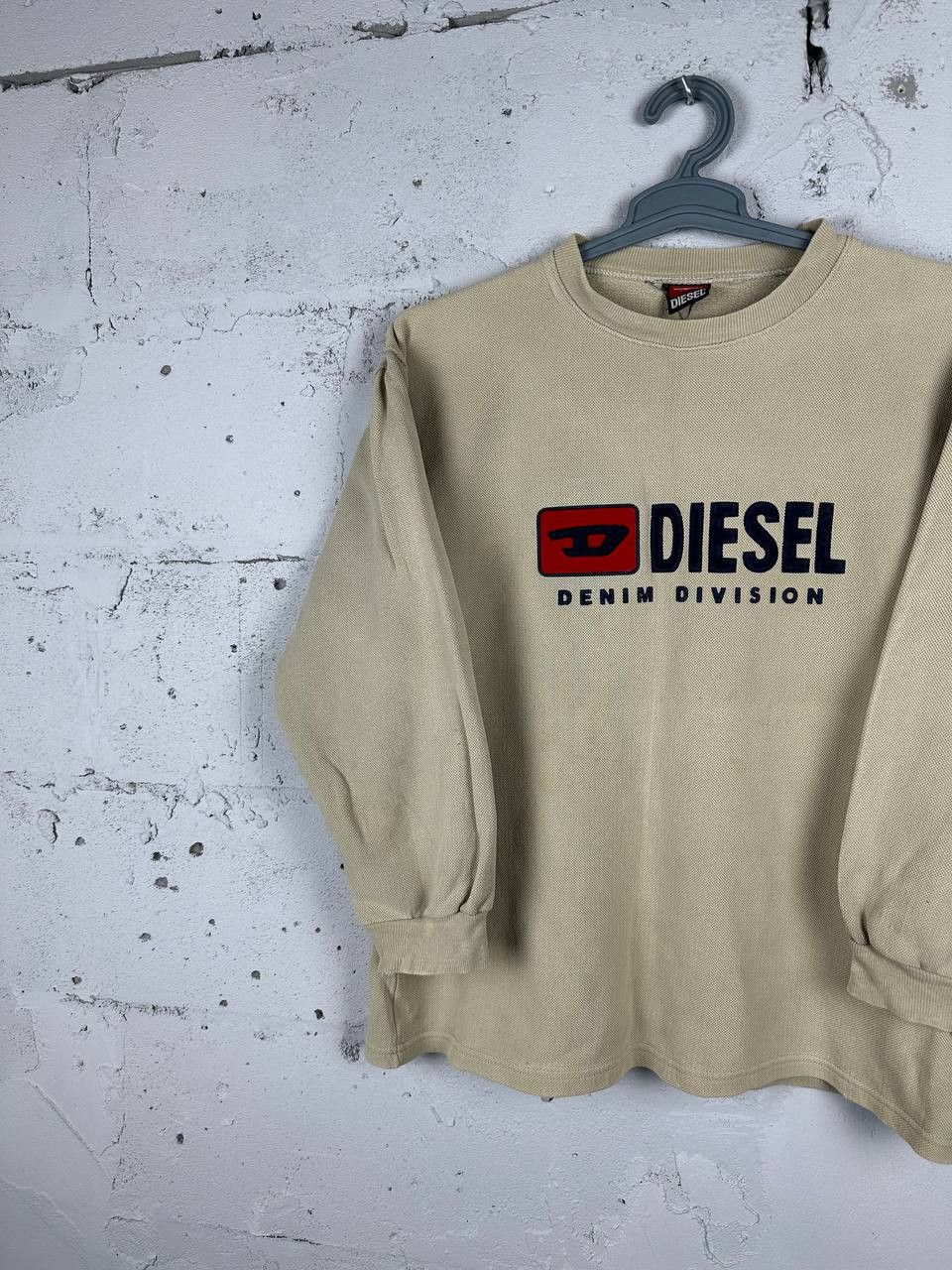Diesel × Japanese Brand × Vintage Diesel Denim vintage sweatshirt big logo y2k japanese Size US M / EU 48-50 / 2 - 4 Thumbnail