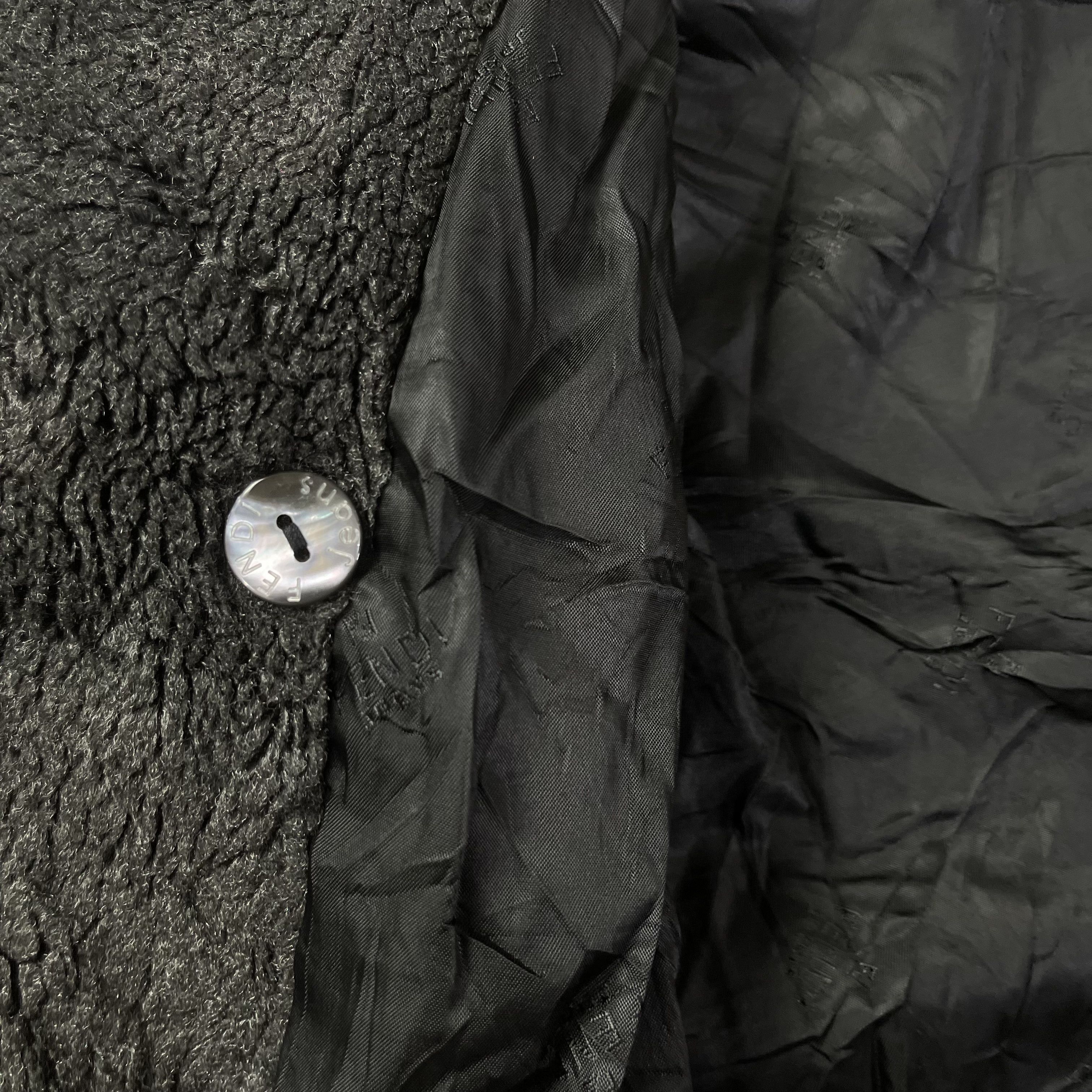 Fendi FENDI - Vintage - Fleece Furr Jacket Size US L / EU 52-54 / 3 - 9 Thumbnail
