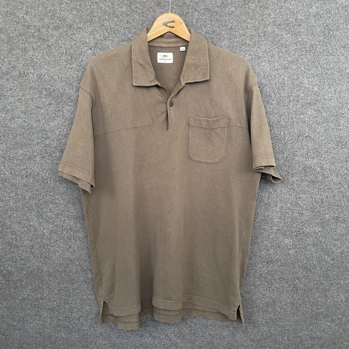 Engineered Garments Engineered Garment Olive Polo T Shirt Size US XL / EU 56 / 4 - 1 Thumbnail