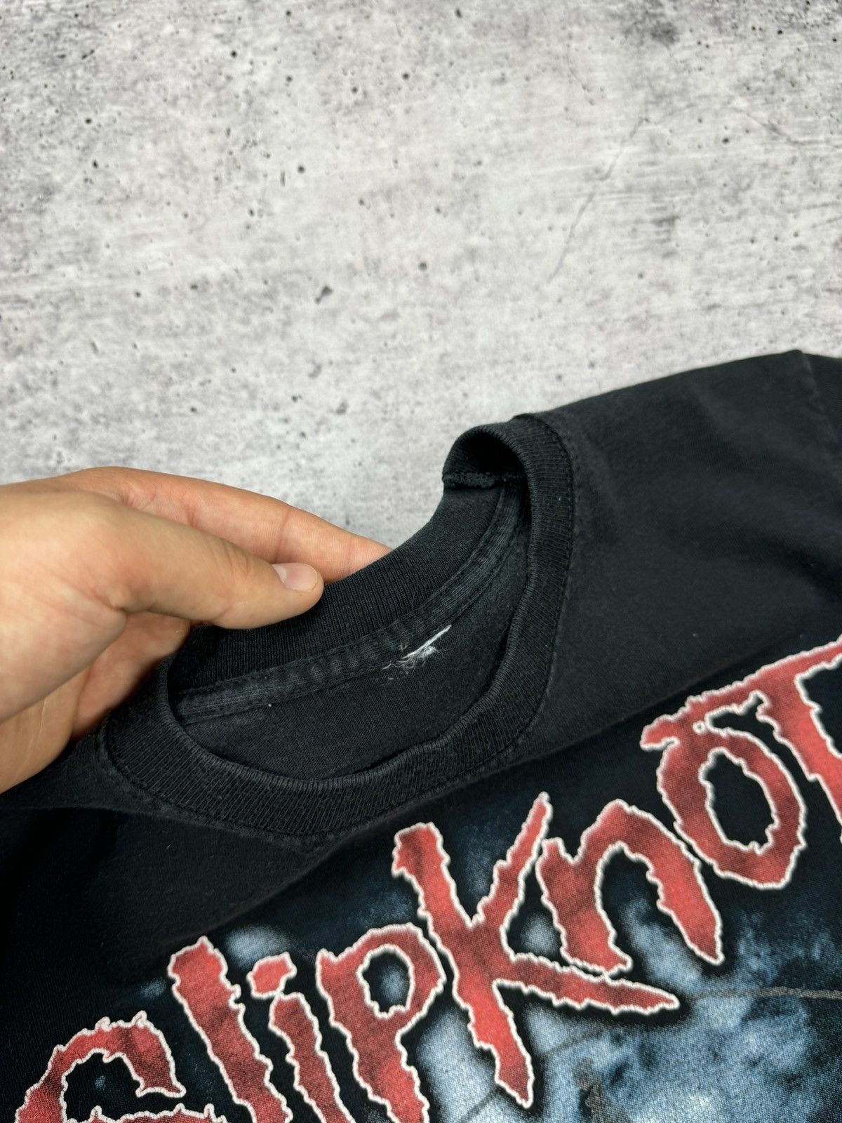 Band Tees × Slipknot 💥💥Slipknot Vintage 90’s Y2K Big Logo Rare Rock T-Shirt Tee Size US S / EU 44-46 / 1 - 8 Thumbnail