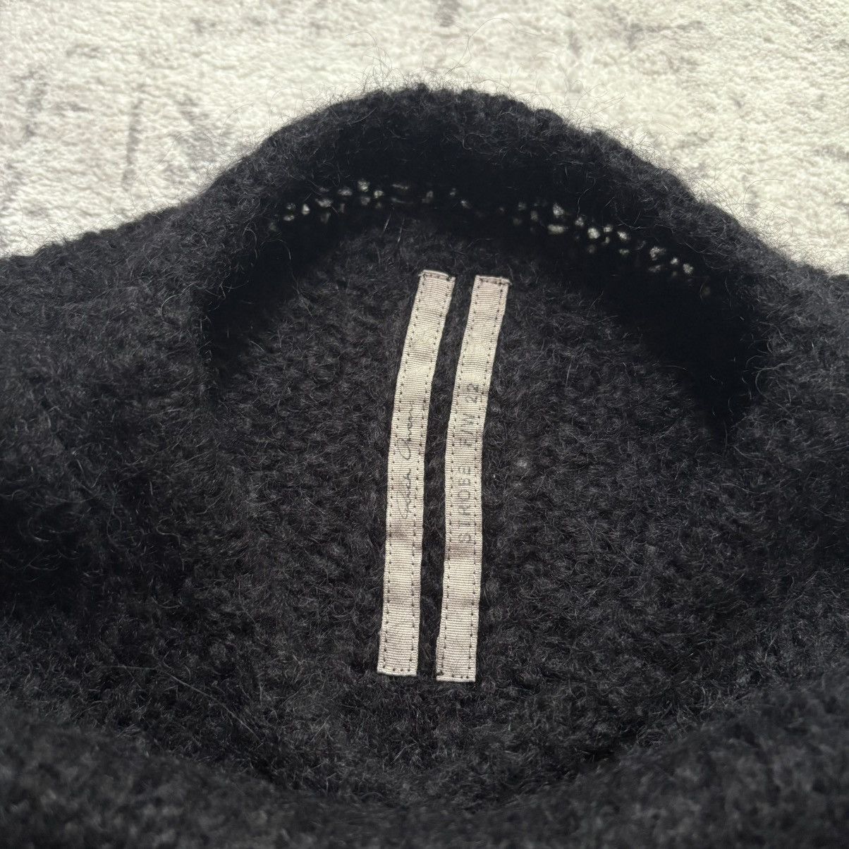 Rick Owens Rick Owens Mainline FW22 Strobe Mohair Knit Sweater | S Size US S / EU 44-46 / 1 - 4 Thumbnail