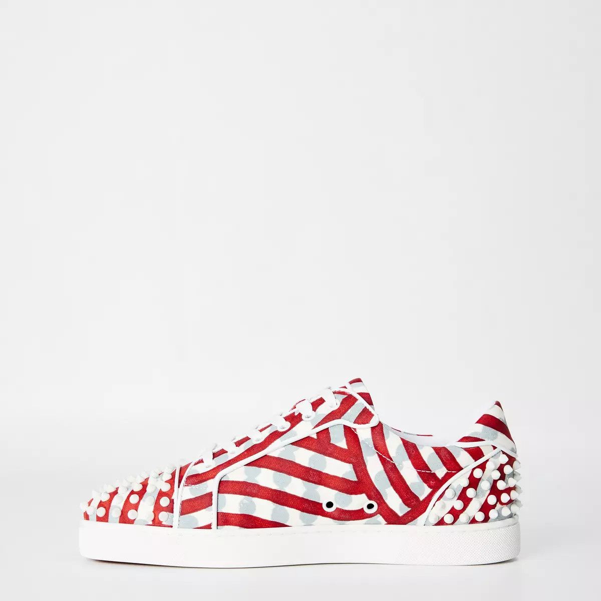 Christian Louboutin os11x0126 Spike Low-Top Sneakers in Multicolor Size US 12 / EU 45 - 2 Thumbnail