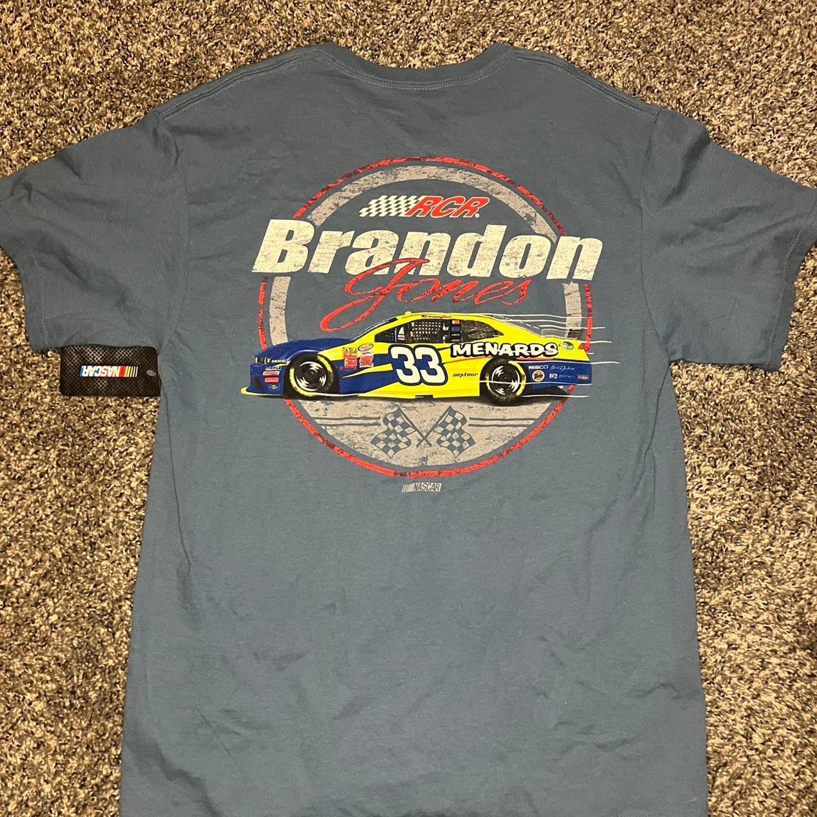 NASCAR Brandon jones nascar graphic shirt Size US L / EU 52-54 / 3 - 1 Thumbnail