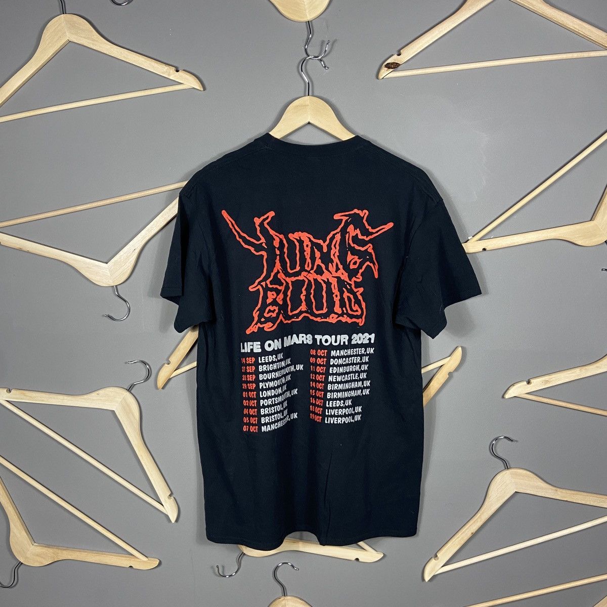 Band Tees Young Blud 2021 Tour Punk T-shirt Size US L / EU 52-54 / 3 - 2 Thumbnail