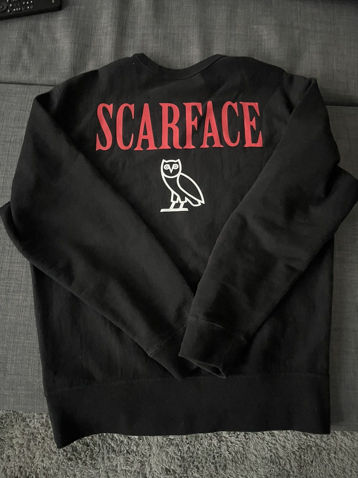 Drake × Octobers Very Own *Rare* OVO x Scarface Crewneck 