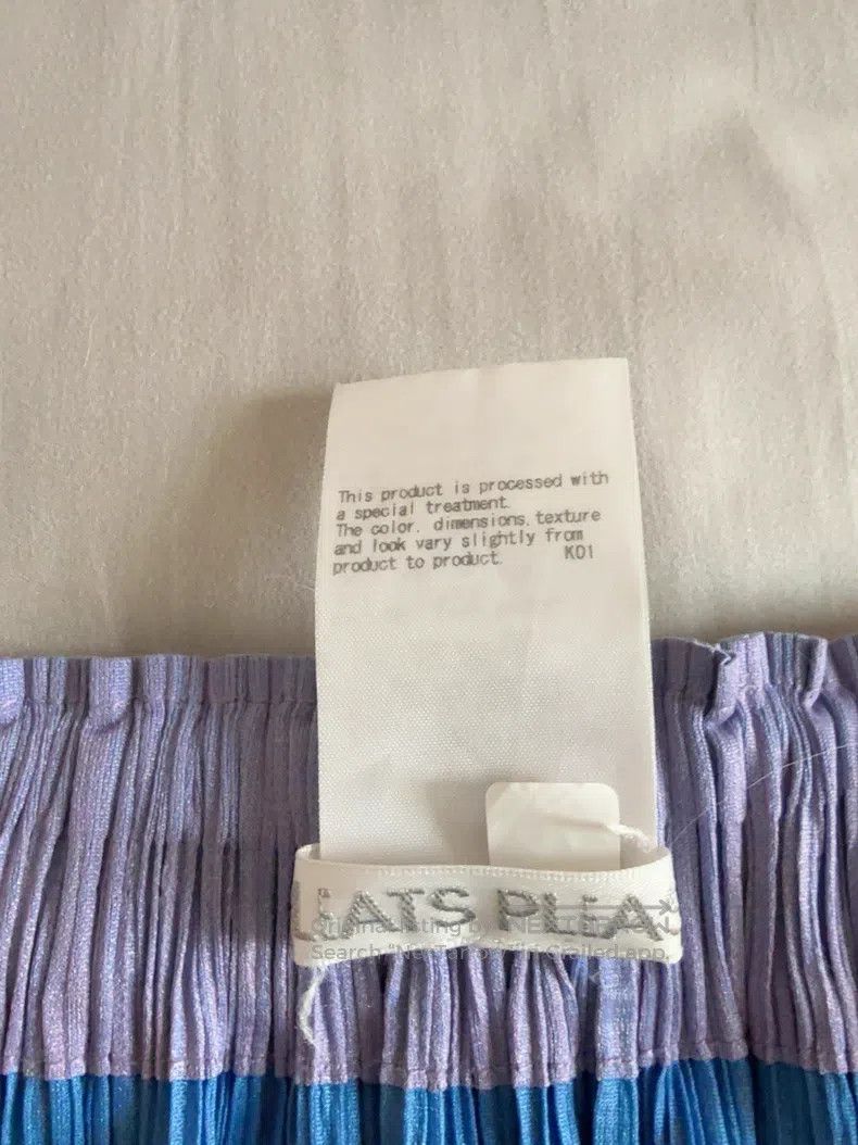 Issey Miyake Issey Miyake size:5 Color Block Pleated Skirt Size 31" - 5 Thumbnail