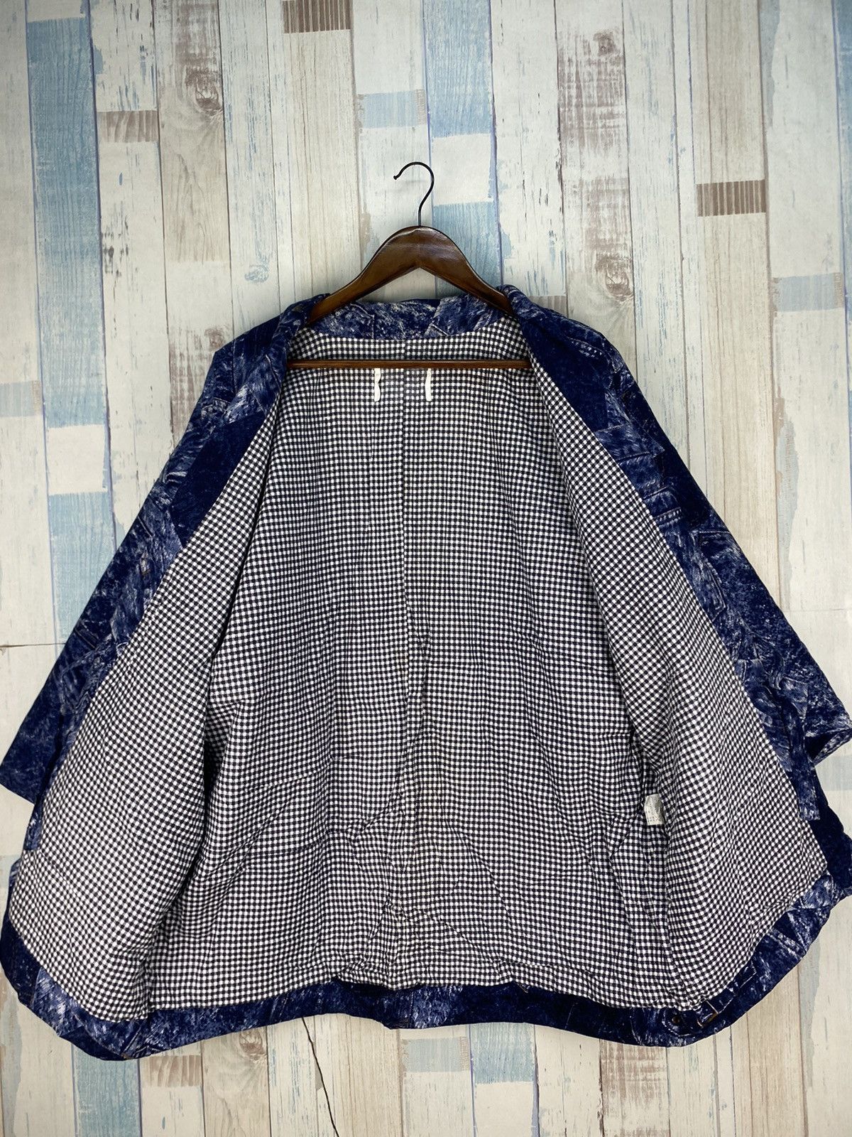 Japanese Brand × Vintage Vintage Kimono Denim Printed Size US M / EU 48-50 / 2 - 3 Thumbnail