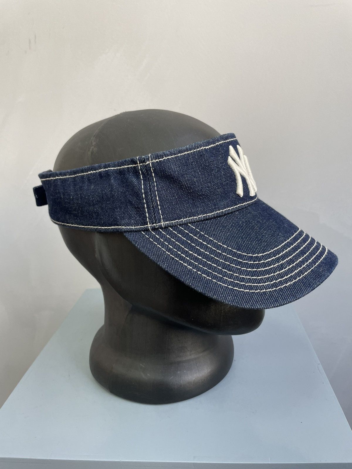 New York Yankees Vintage New York Yankees visor cap hat hype rare Size ONE SIZE - 11 Thumbnail
