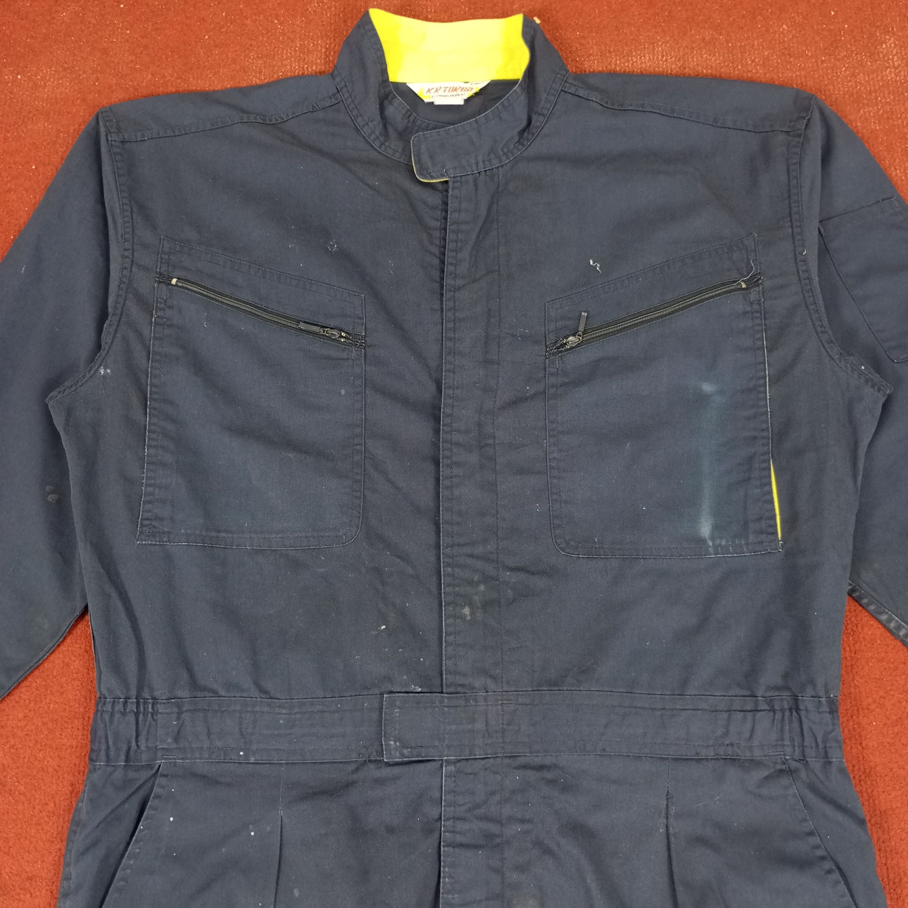 Vintage × YOKO SAKAMOTO Sakamoto Japanese Motorsports Workwear Coverall Jacket Size US L / EU 52-54 / 3 - 5 Thumbnail