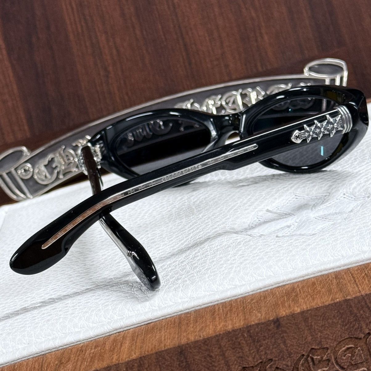 Chrome Hearts Chrome Hearts Blaster ‘Dark Triad’ Sunglasses Size ONE SIZE - 12 Thumbnail