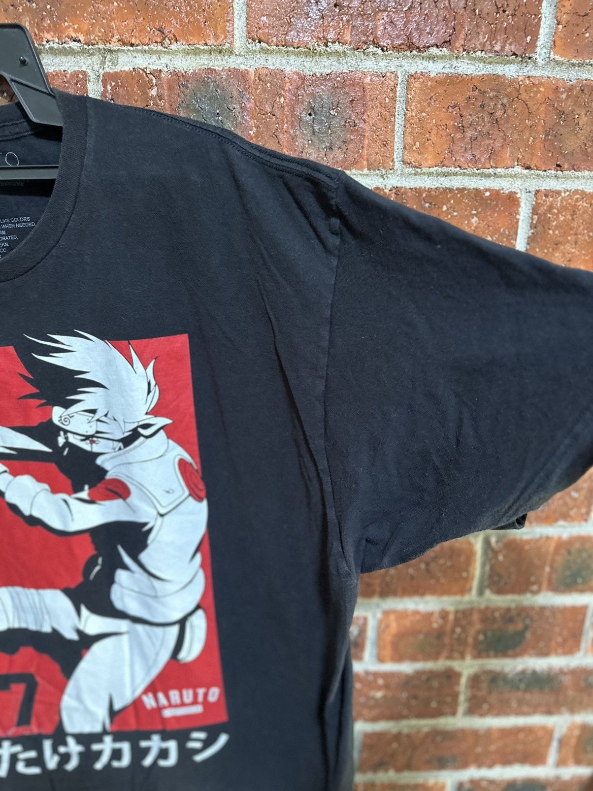 Anime Vintage Naruto Shippuden Faded Oversize Tee Size US XXL / EU 58 / 5 - 10 Thumbnail