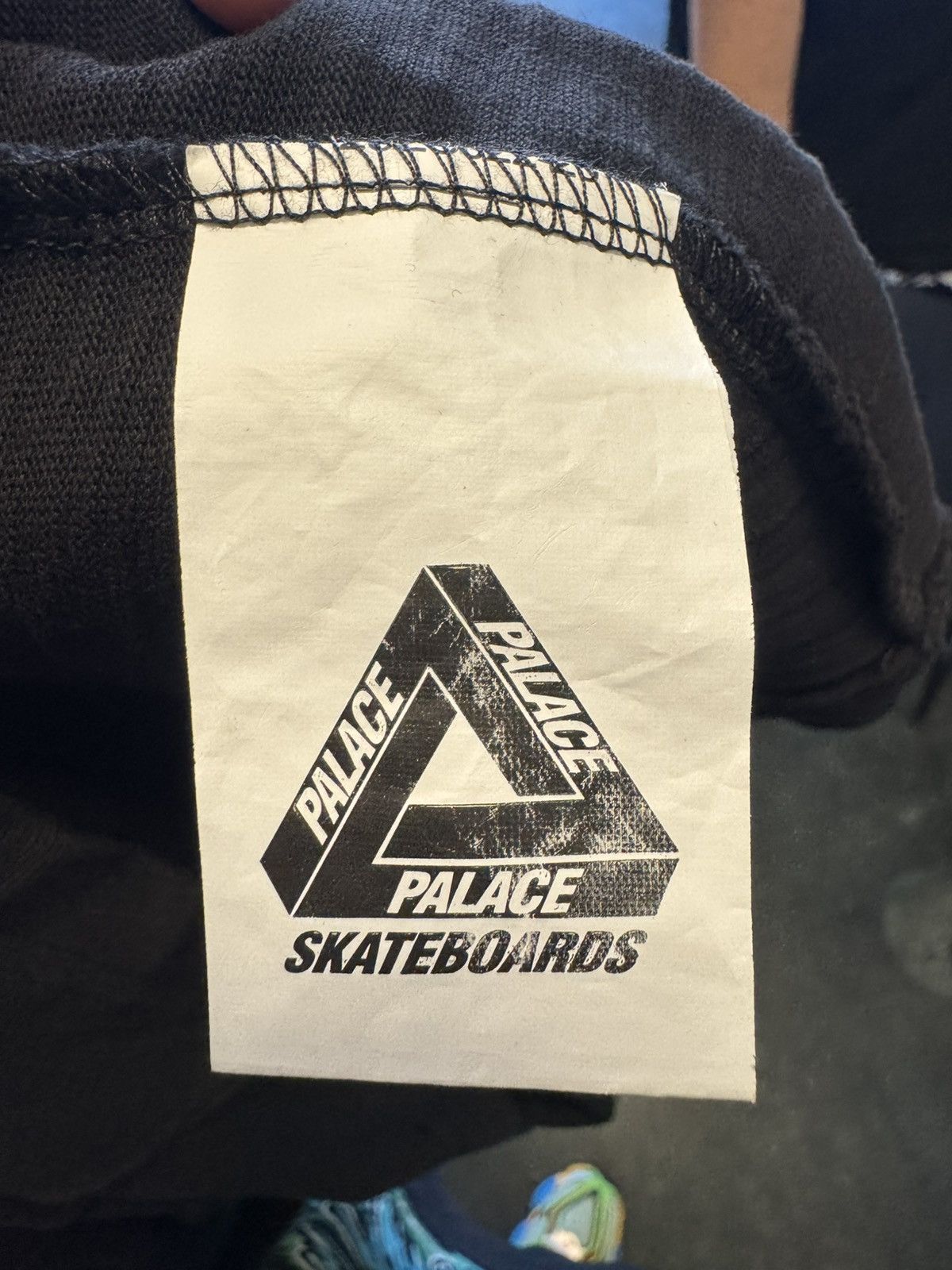 Palace Palace Black/White Tee Size US L / EU 52-54 / 3 - 5 Thumbnail