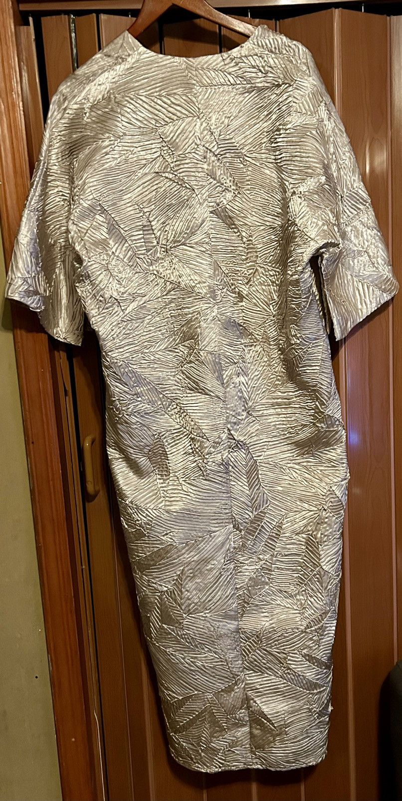 H&M H&M Crinkle Satin dress | Grailed
