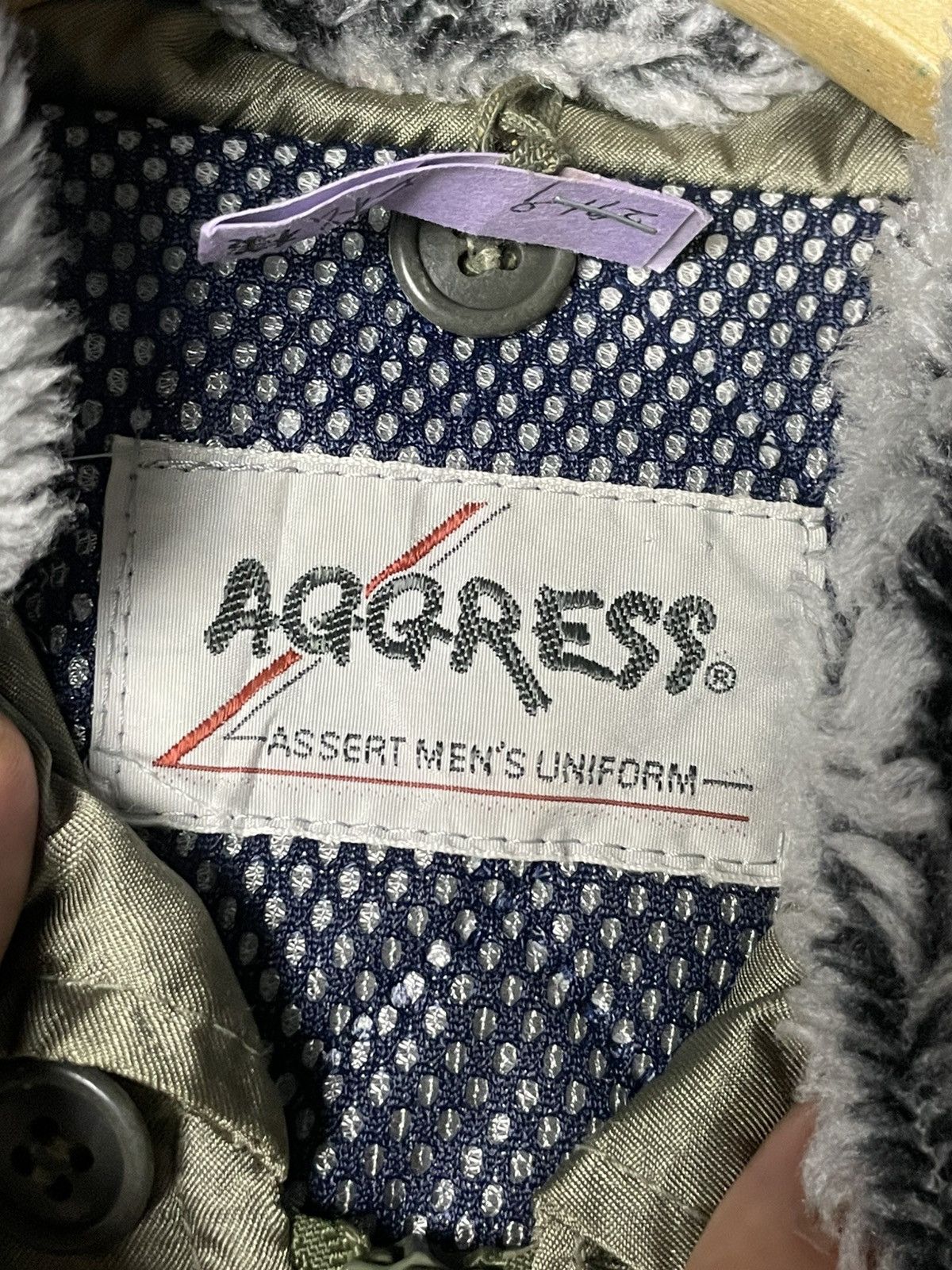 Japanese Brand × Vintage Aggress Japanese Brand Hidden Zipper Jacket (68) Size US L / EU 52-54 / 3 - 10 Thumbnail