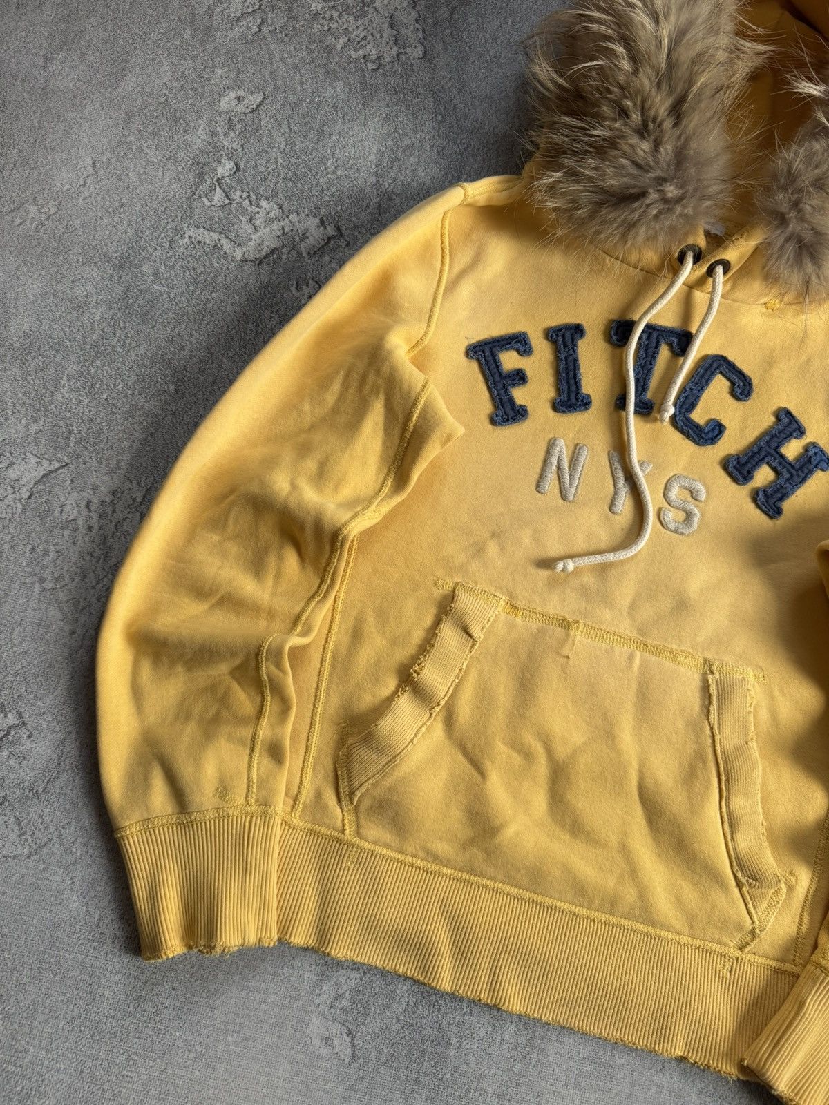 Abercrombie & Fitch Abercrombie & Fitch Y2K Fur Faux hoodie if six was nine LGB Size M / US 6-8 / IT 42-44 - 2 Thumbnail