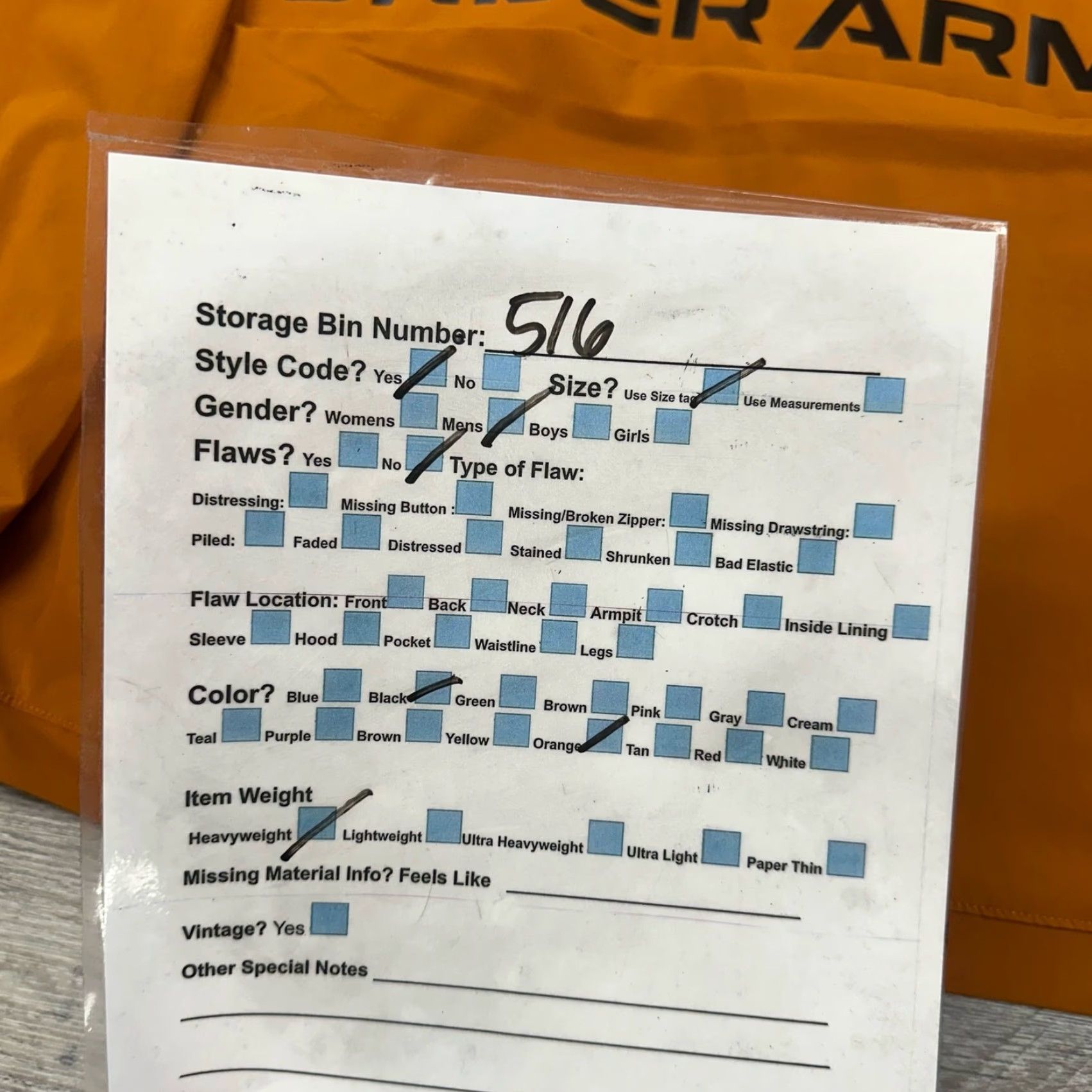 Under Armour Under Armour Jacket XL Men Orange Black Full Zip Woven Waterproof Track Windbreaker Sports Outdoor Size US XL / EU 56 / 4 - 7 Thumbnail