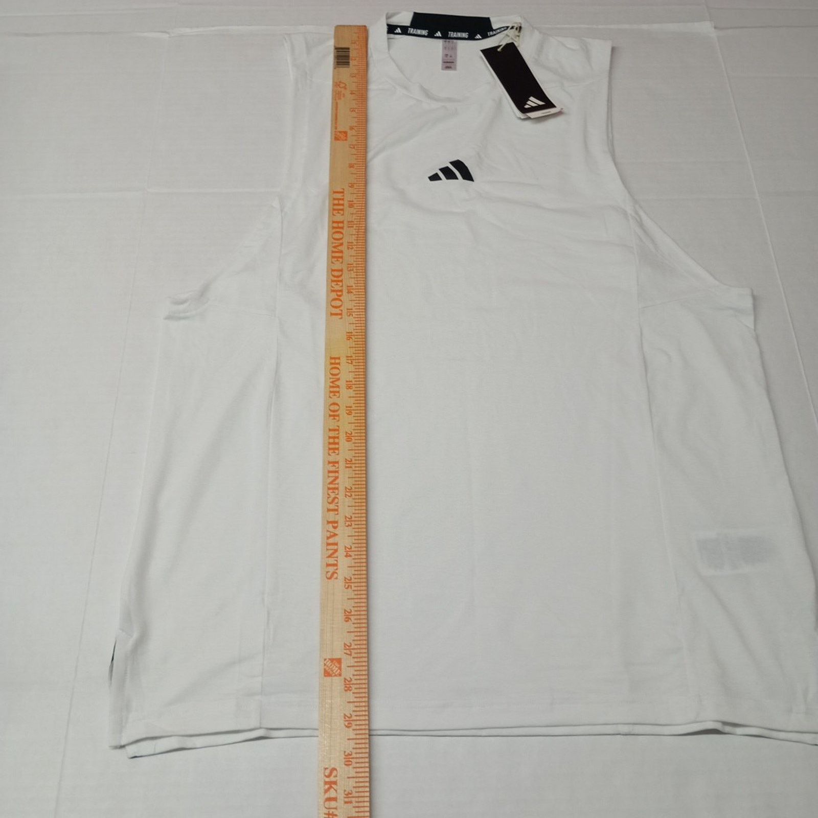 Adidas Adidas Training Tank Top Men's L Large White IS3795 D4T Tank Size US L / EU 52-54 / 3 - 5 Thumbnail