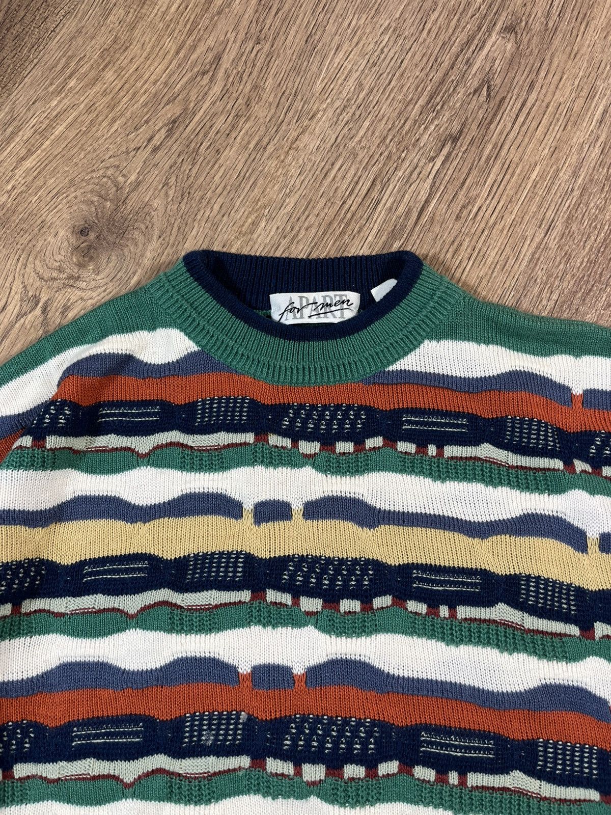 Designer Vintage Coogi Style Sweater Italy Size US L / EU 52-54 / 3 - 4 Thumbnail