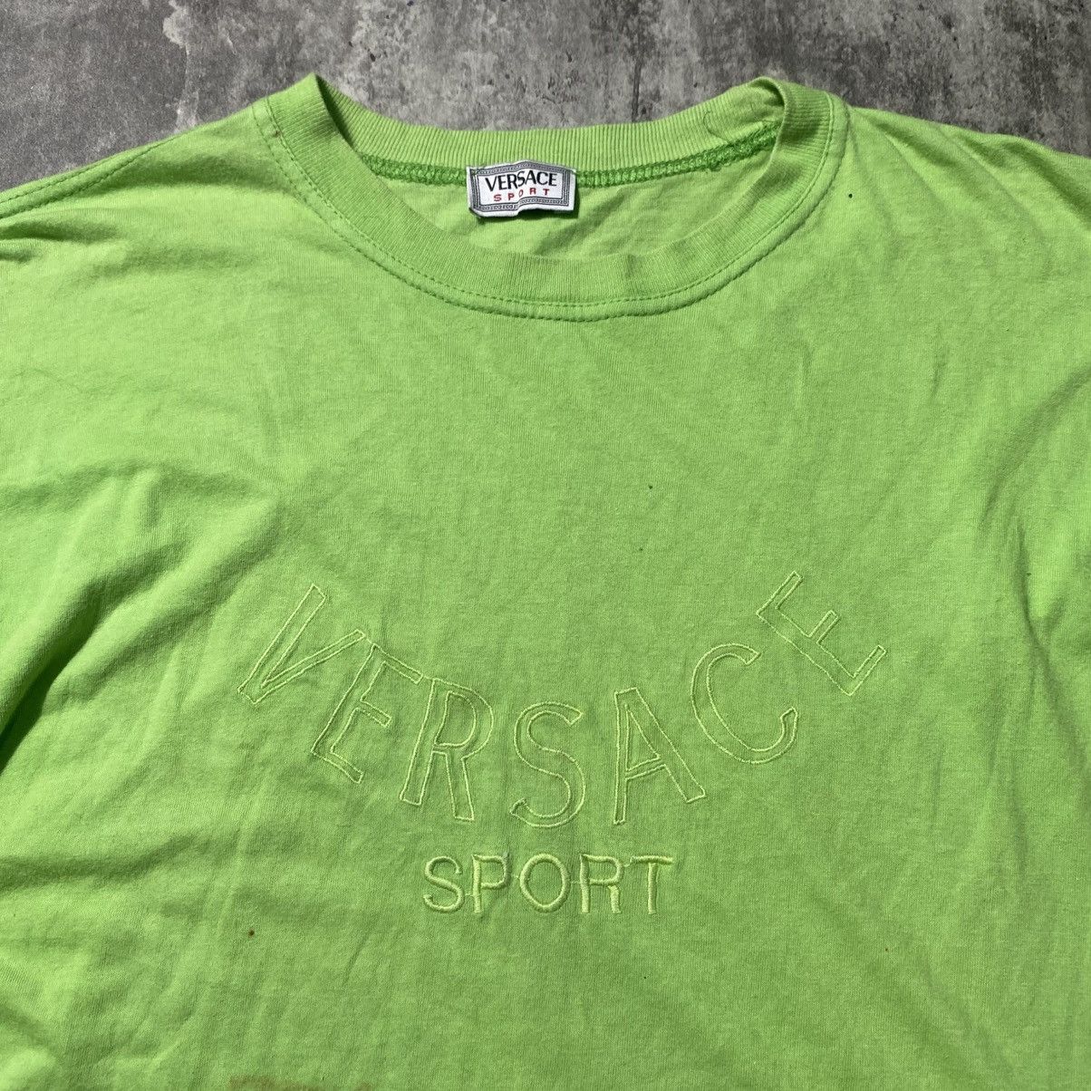 Versace Vintage Versace Sport Tshirt Size US L / EU 52-54 / 3 - 2 Thumbnail