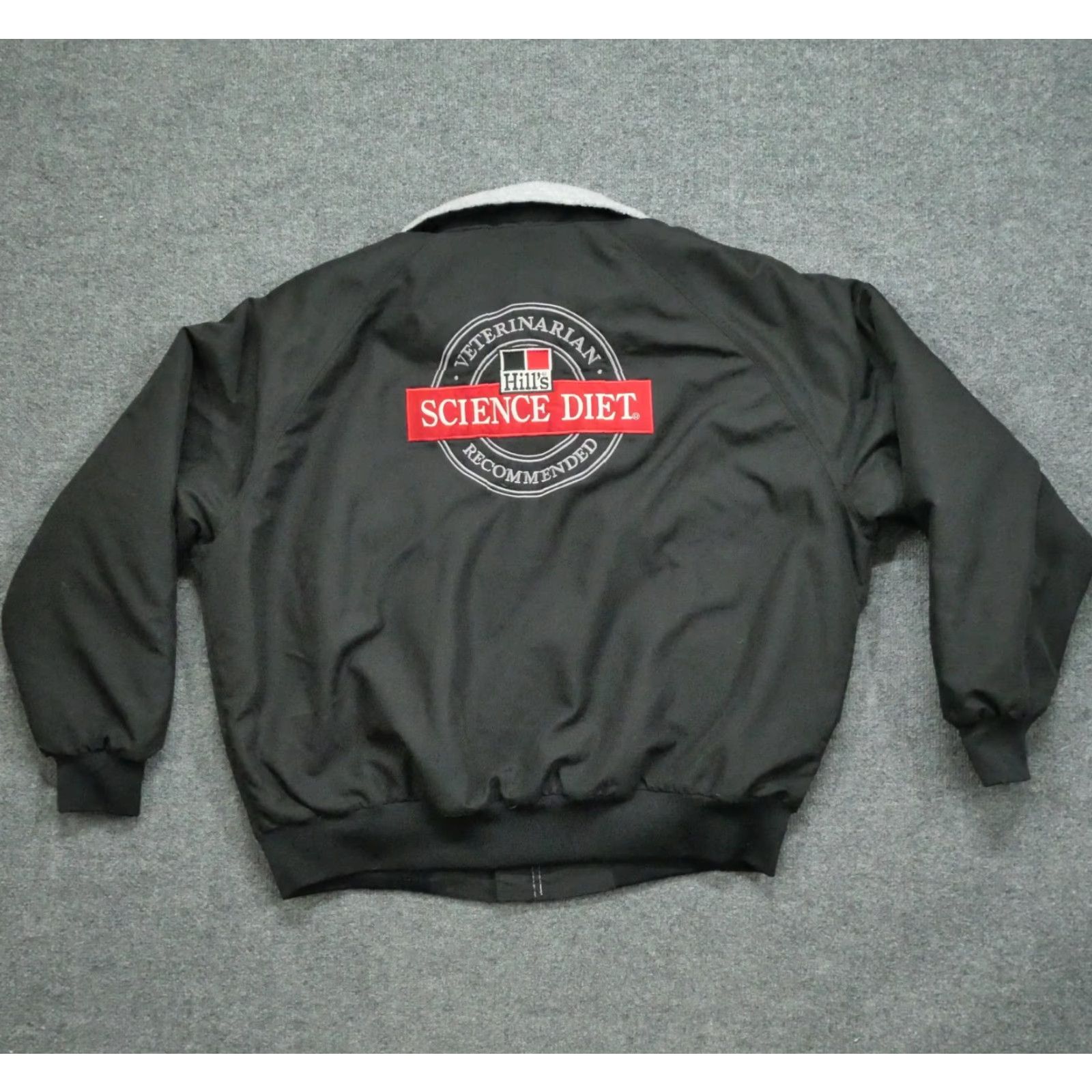 Vintage VINTAGE Jacket Mens 2XL Black Bomber 90s Fleece Lined Polyester Snap Zip Size US XXL / EU 58 / 5 - 2 Thumbnail