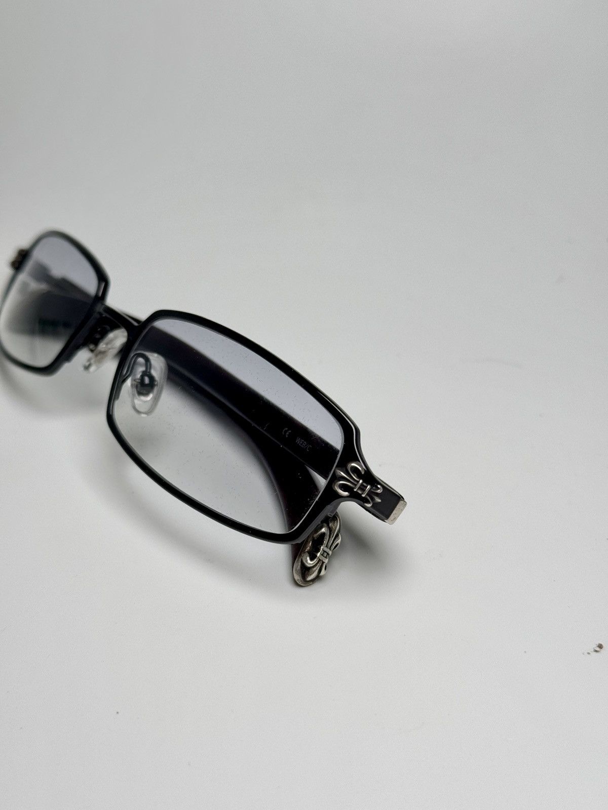 Chrome Hearts *RARE* Chrome Hearts Blank Frank Fleur wooden sunglass Size ONE SIZE - 9 Thumbnail