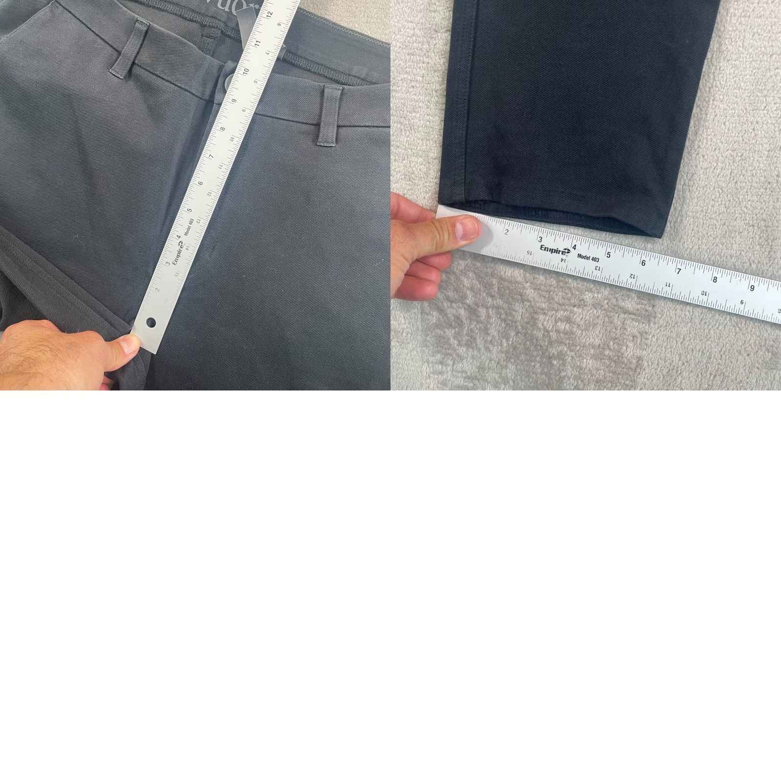 Vuori Vuori Everything Chino Pants Men 33x28 Black Stretch Performance Athleisure V420 Size US 33 - 8 Thumbnail
