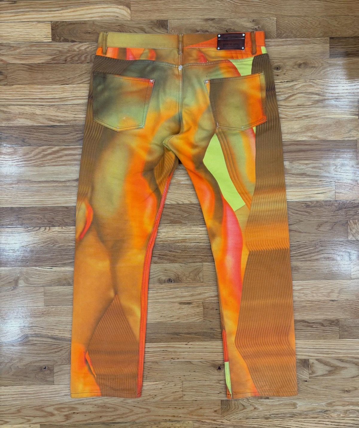 Dries Van Noten Dries Van Noten ss2020 Orange pants Size US 34 / EU 50 - 2 Thumbnail