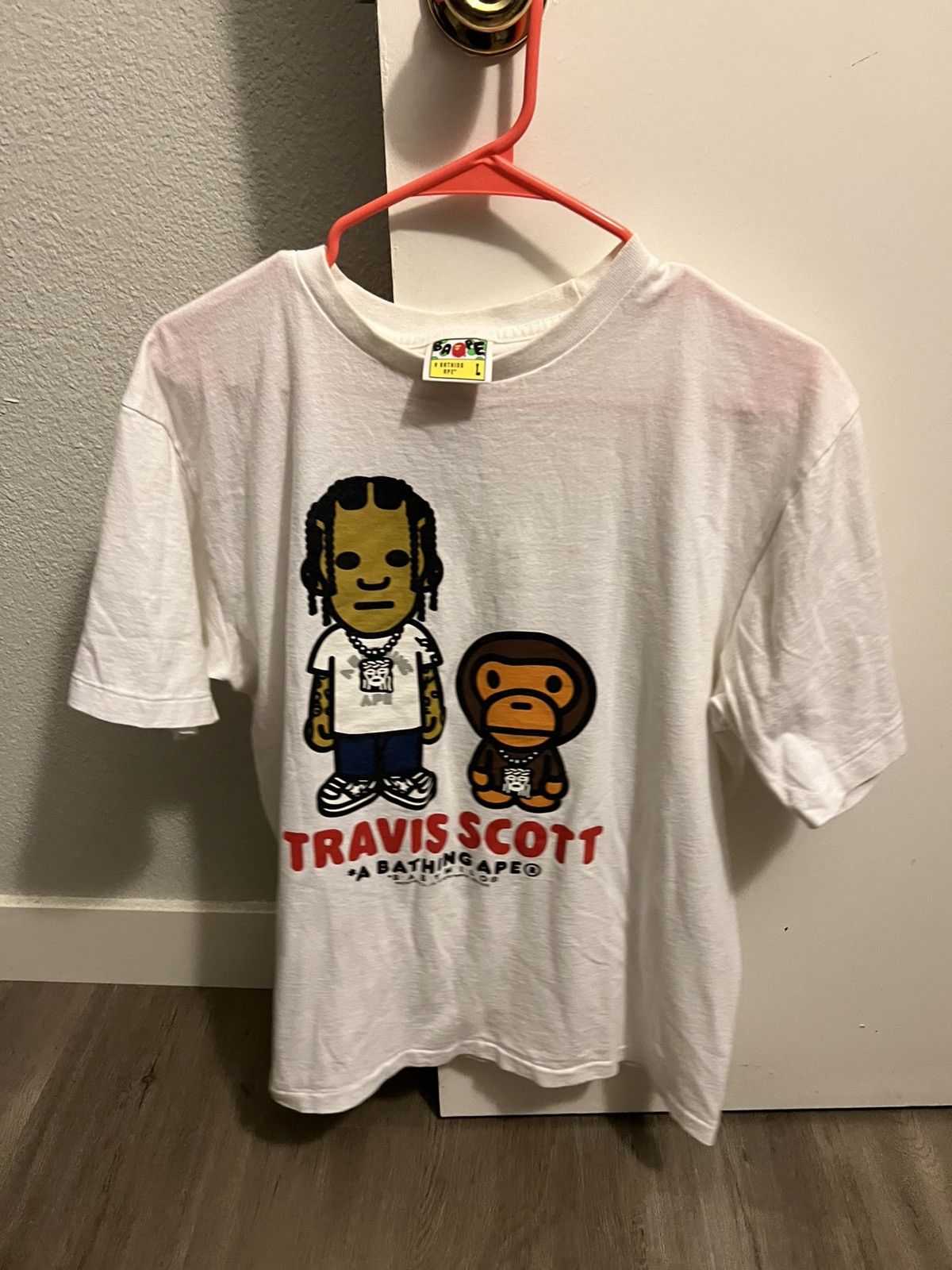 Travis Scott Bape Complexcon t shirt