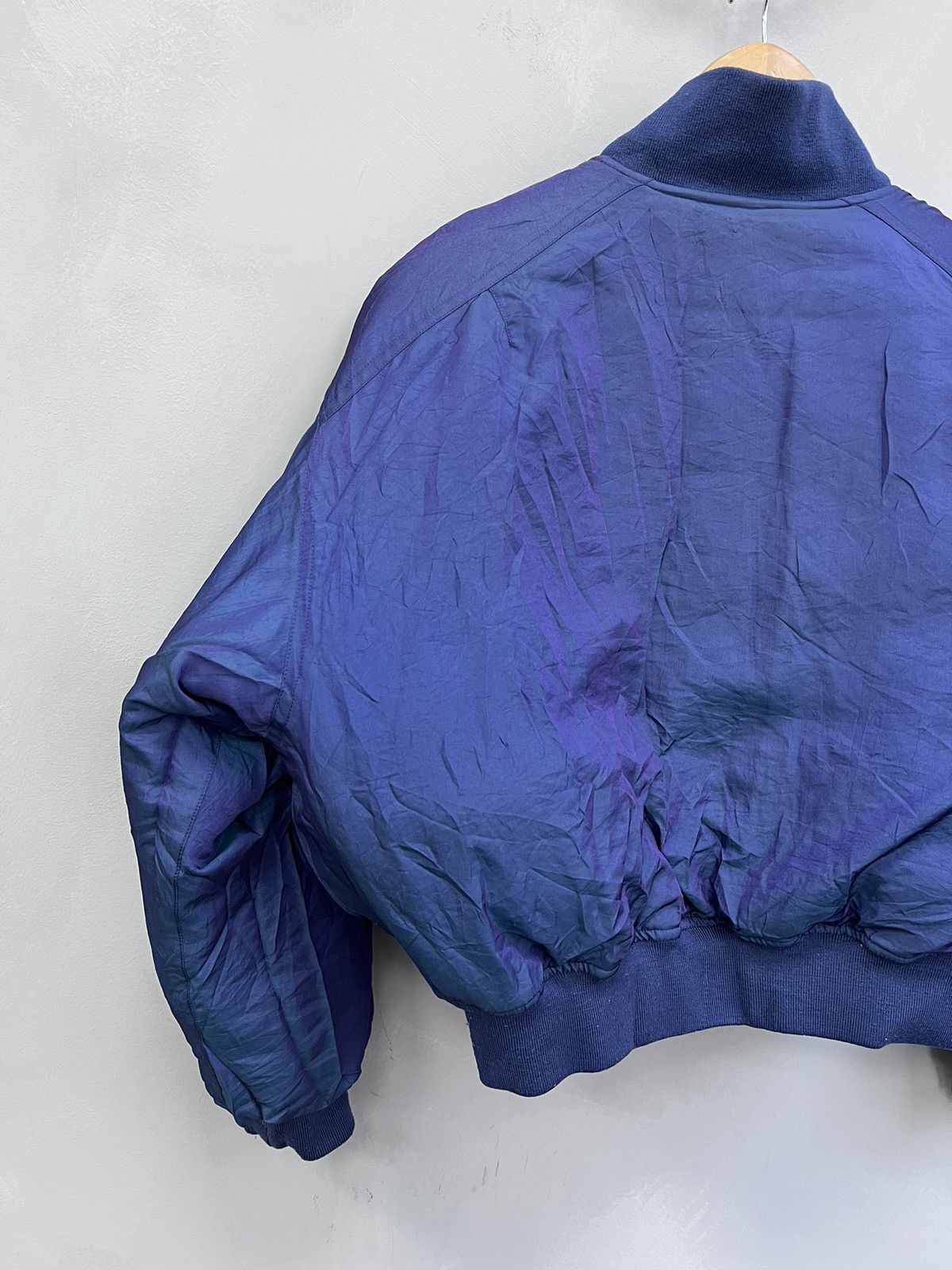 Issey Miyake × Japanese Brand × Vintage NYLON LAUTREMONT REVERSIBLE BOMBER JPG STYLE Y2K Size US M / EU 48-50 / 2 - 20 Thumbnail