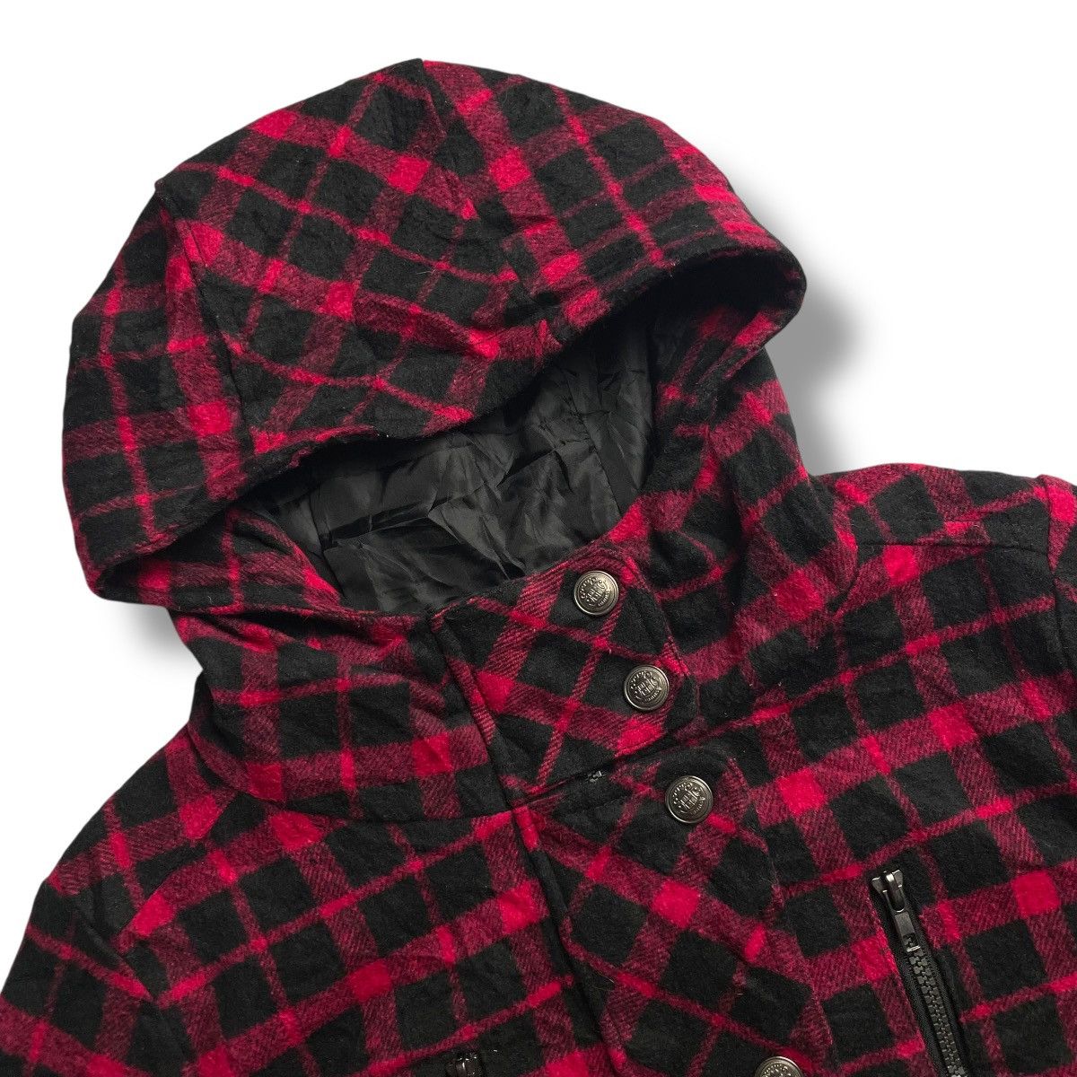 20471120 SKY BOMBER TARTAN PUNK SEDITIONARIES WOOL FULL ZIP JACKET Size US L / EU 52-54 / 3 - 7 Thumbnail