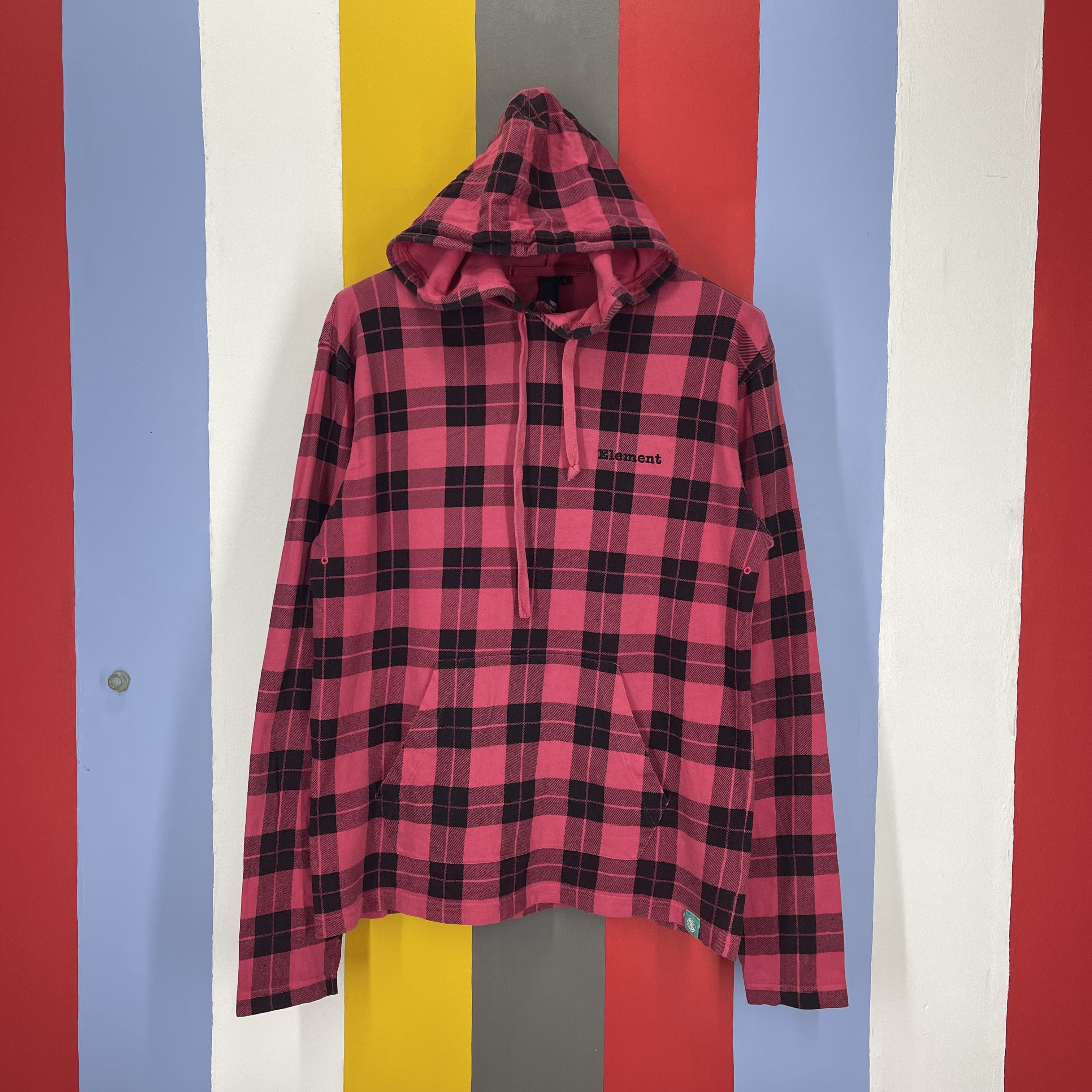 Element ELEMENT SKATEBOARDING Checked Hoodie #2009/13 Size US M / EU 48-50 / 2 - 1 Thumbnail