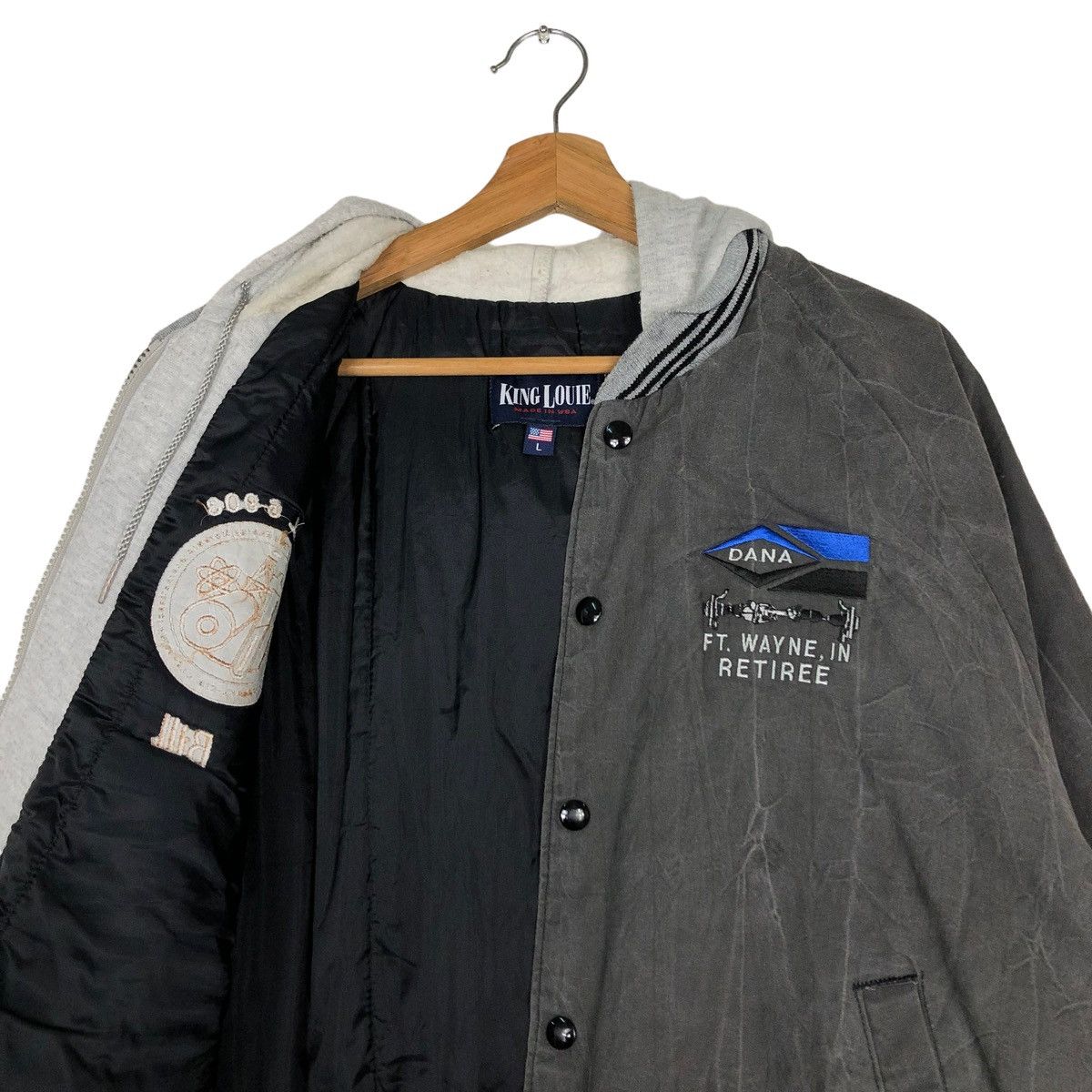 Japanese Brand 🔥Vintage Bomber Jacket King Louise Sportswear USA Size US L / EU 52-54 / 3 - 13 Thumbnail