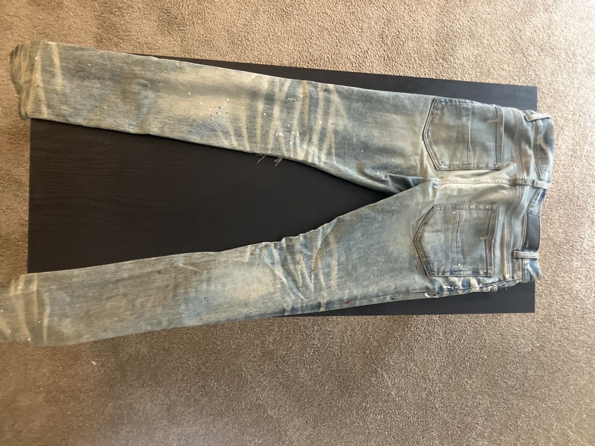 Amiri Amiri Painter SkinnyJean Size US 29 - 2 Thumbnail