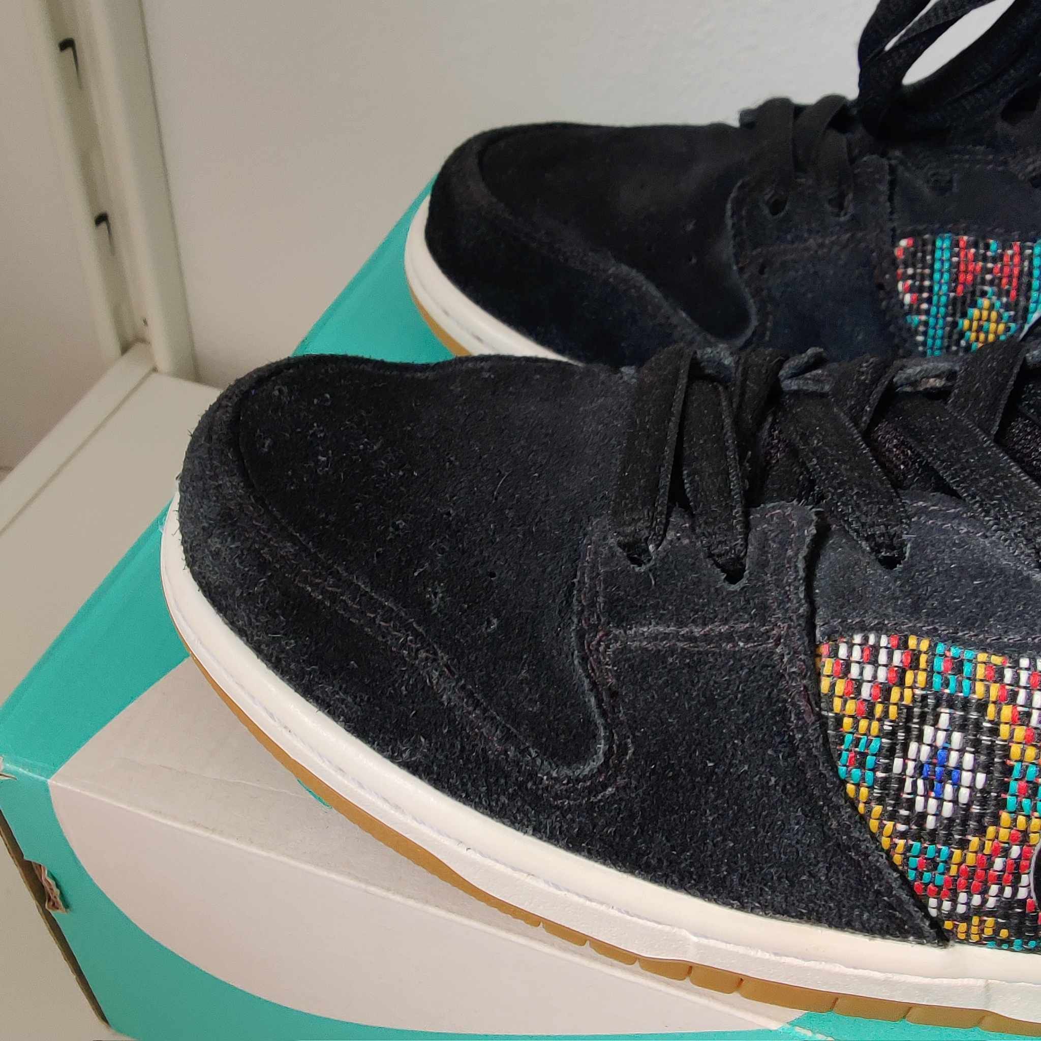 Nike Nike SB Dunk High Premium ‘Seat Cover’ Aztec Geometry Suede Size US 10.5 / EU 43-44 - 5 Thumbnail