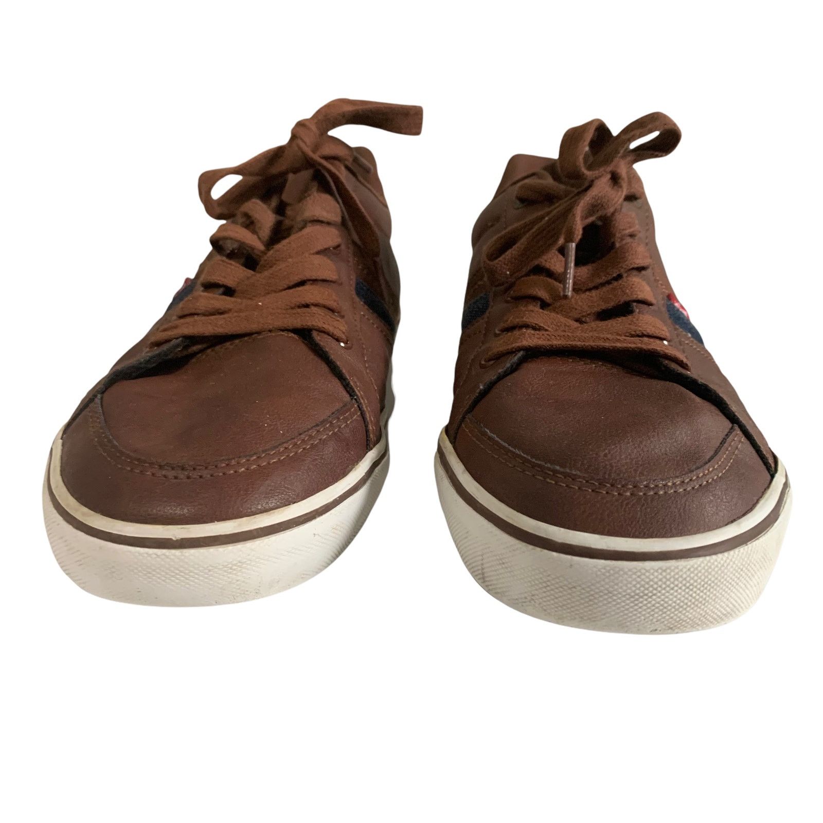 Levi's Levi's Turner Nappa Brown Classic Sneakers 11 Faux Leather Size US 11 / EU 44 - 3 Thumbnail